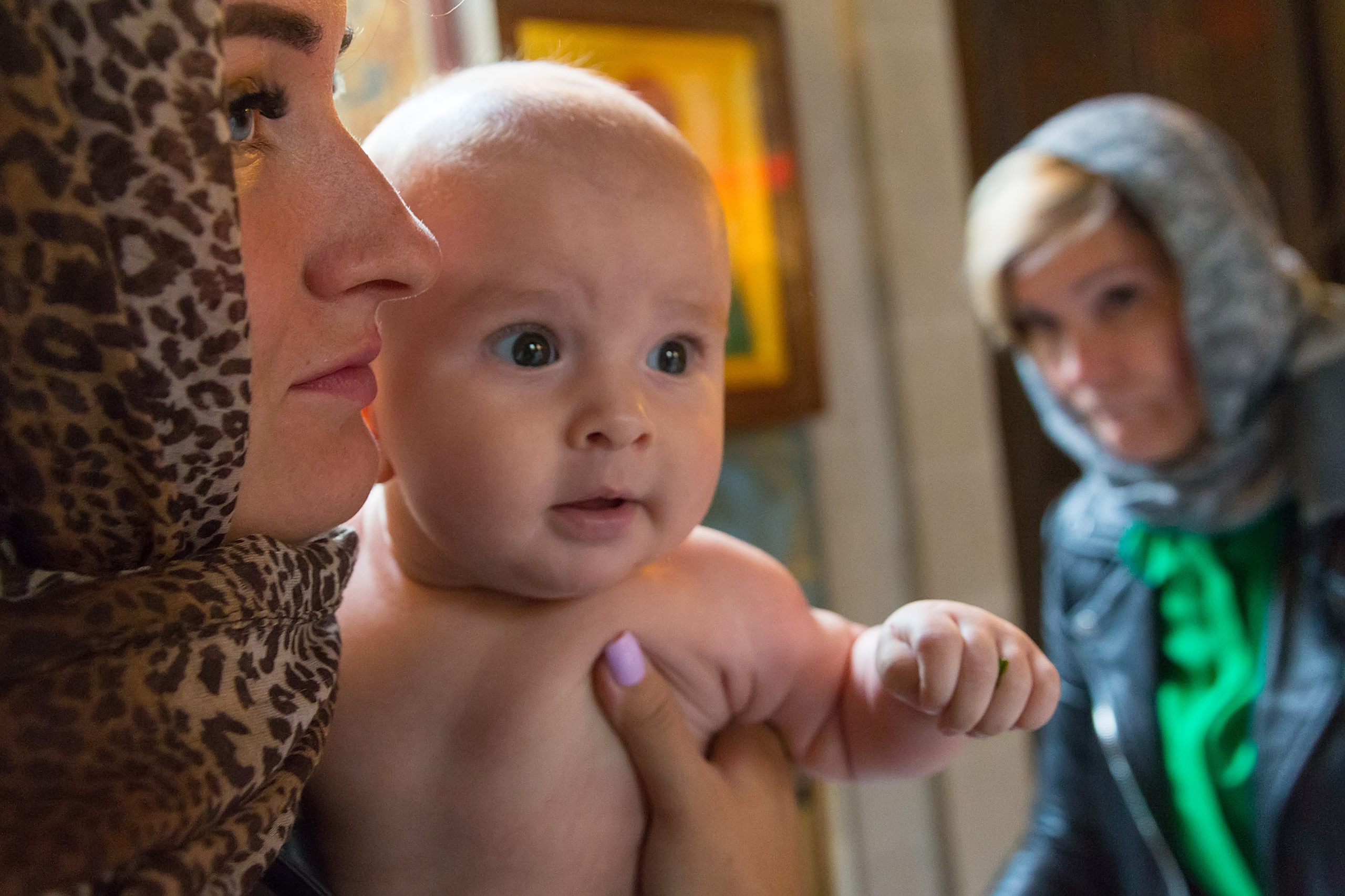 Таинство Крещения. Семейный и детский фотограф в Москве Екатерина Лебедева