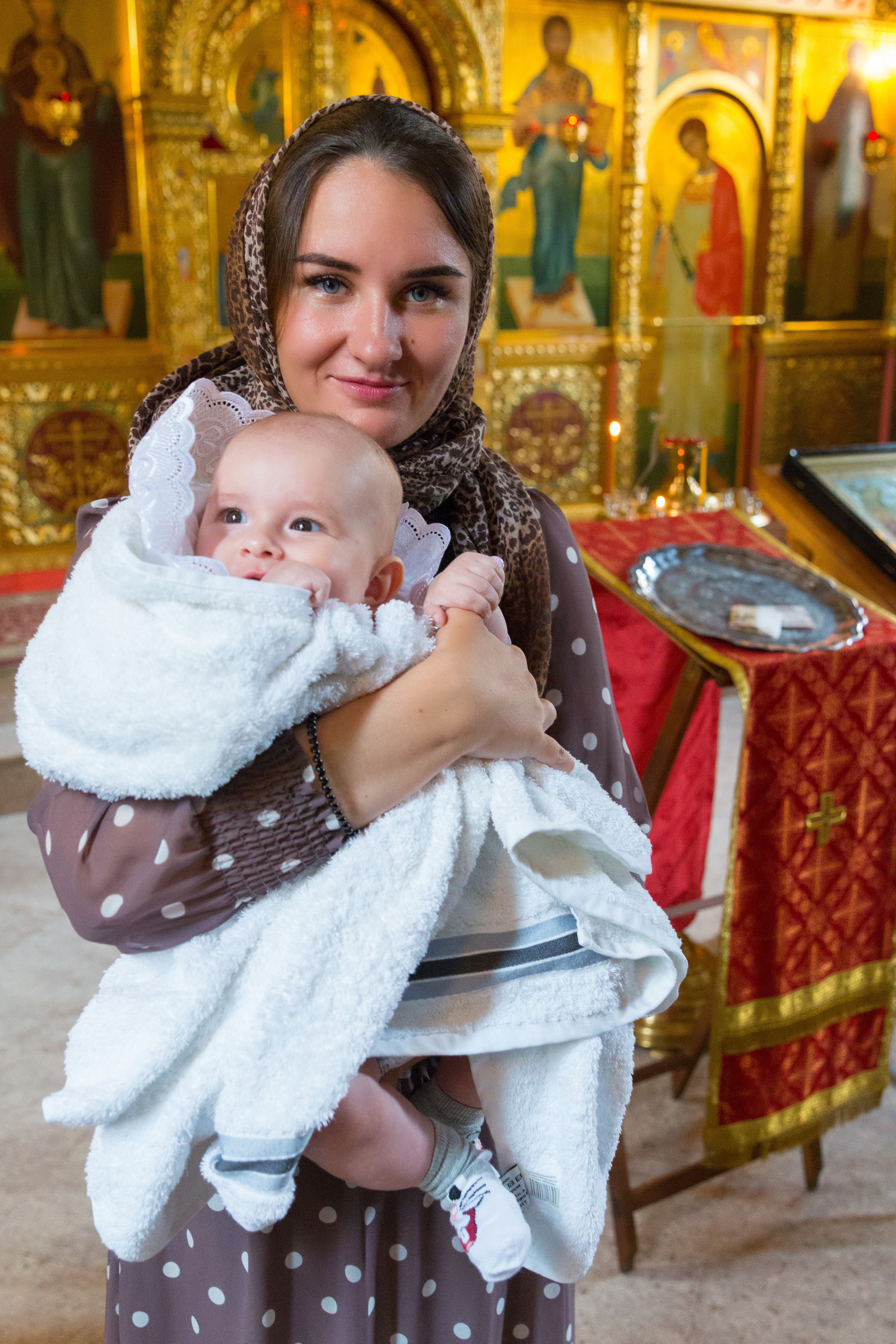Таинство Крещения. Семейный и детский фотограф в Москве Екатерина Лебедева