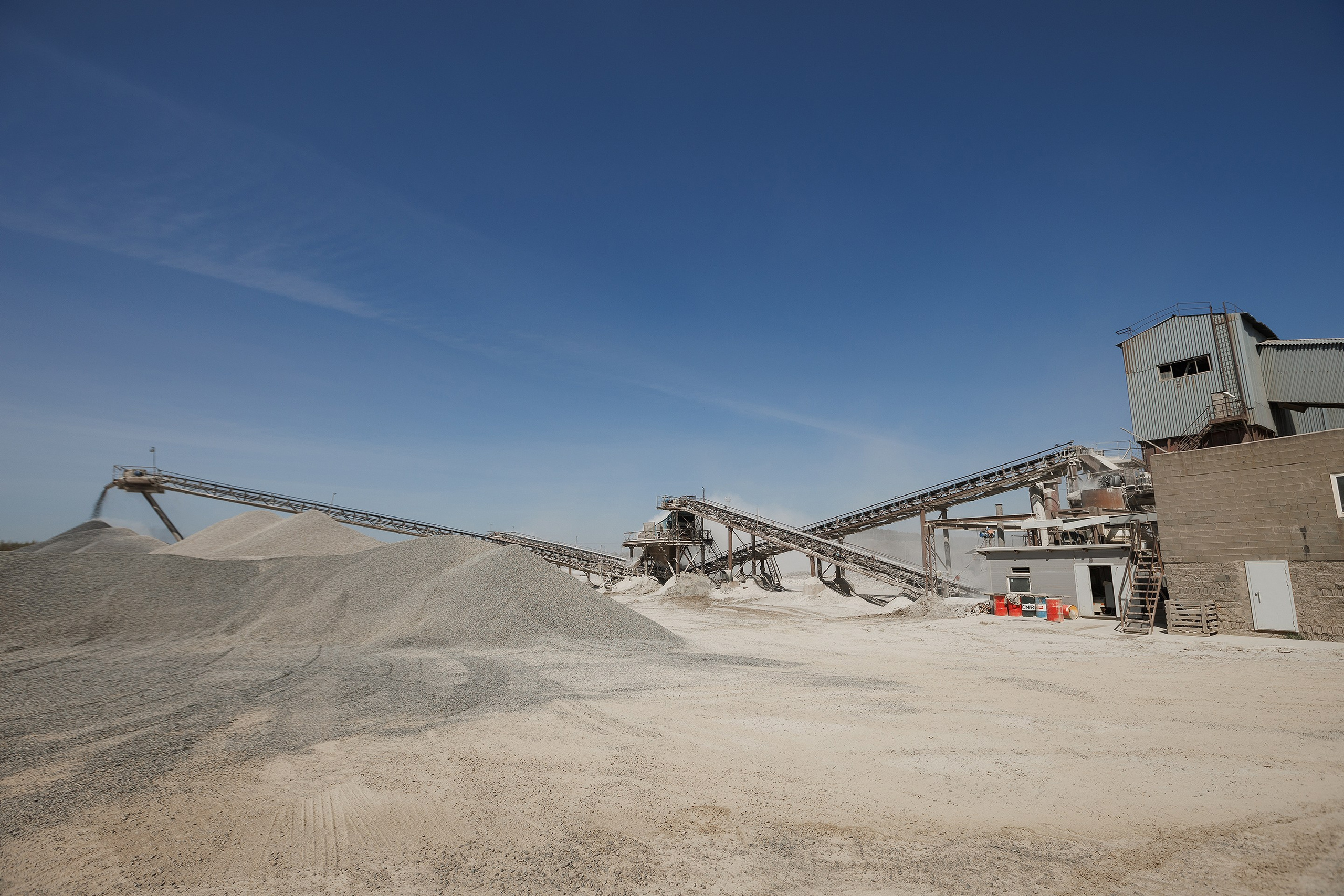 Промышленная фотосъемка на карьере. Профессиональный фотограф в Новосибирске