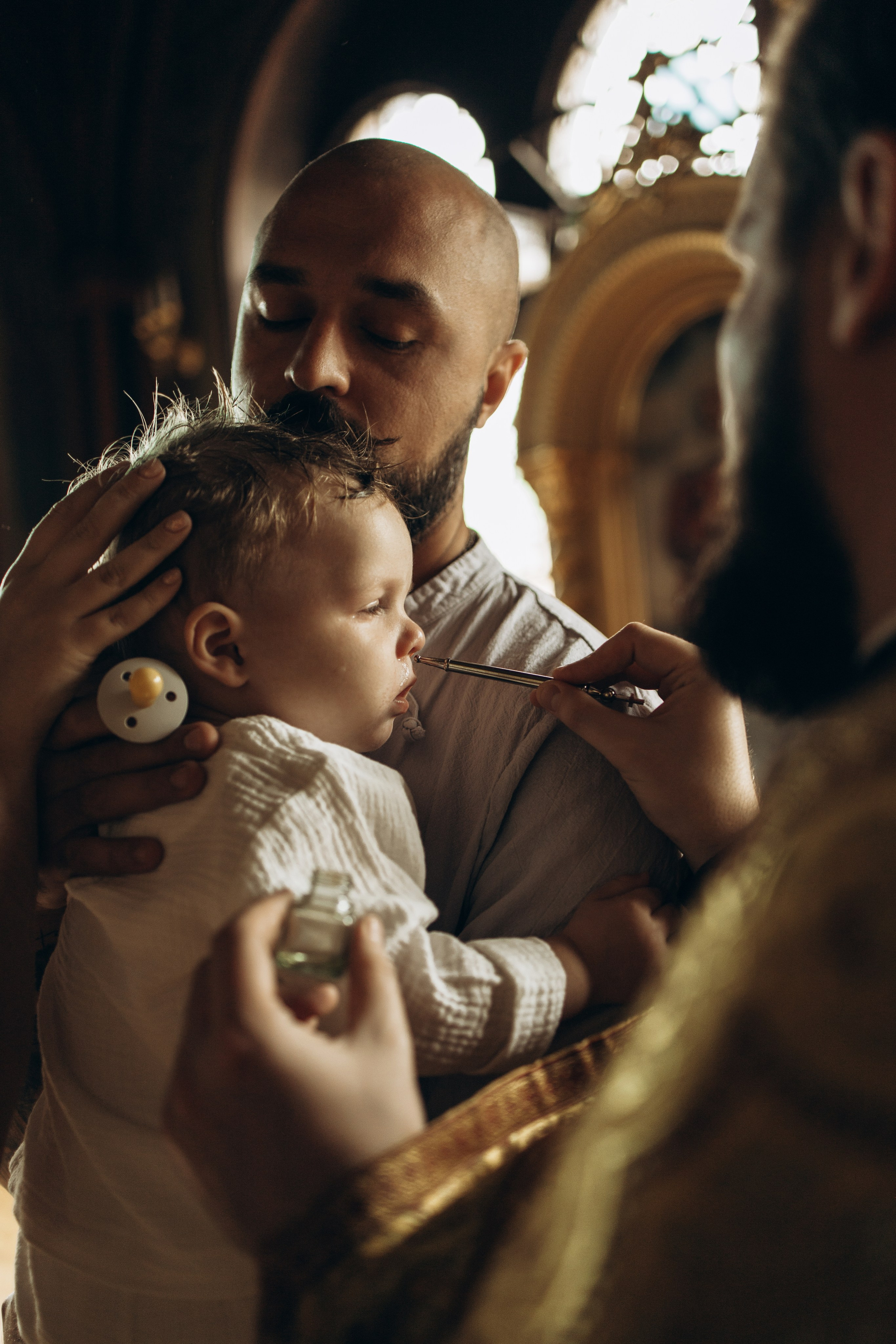 Таинство крещения Матвея. Самый теплый фотограф в Краснодаре Рябоконь Ксения