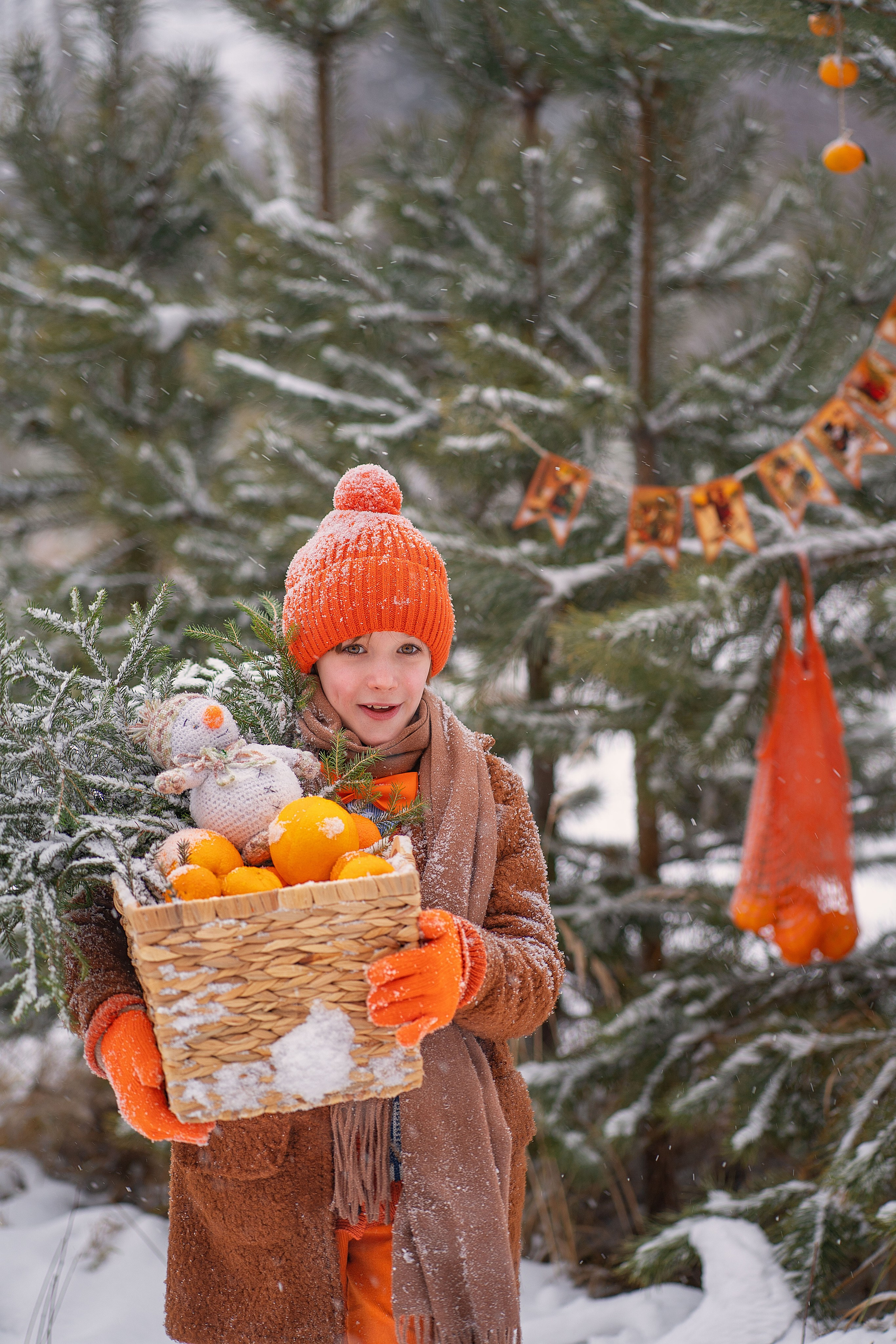 Детские новогодние и рождественские фотоистории. Детский и семейный фотограф в Москве и Подмосковье Настя Наумова