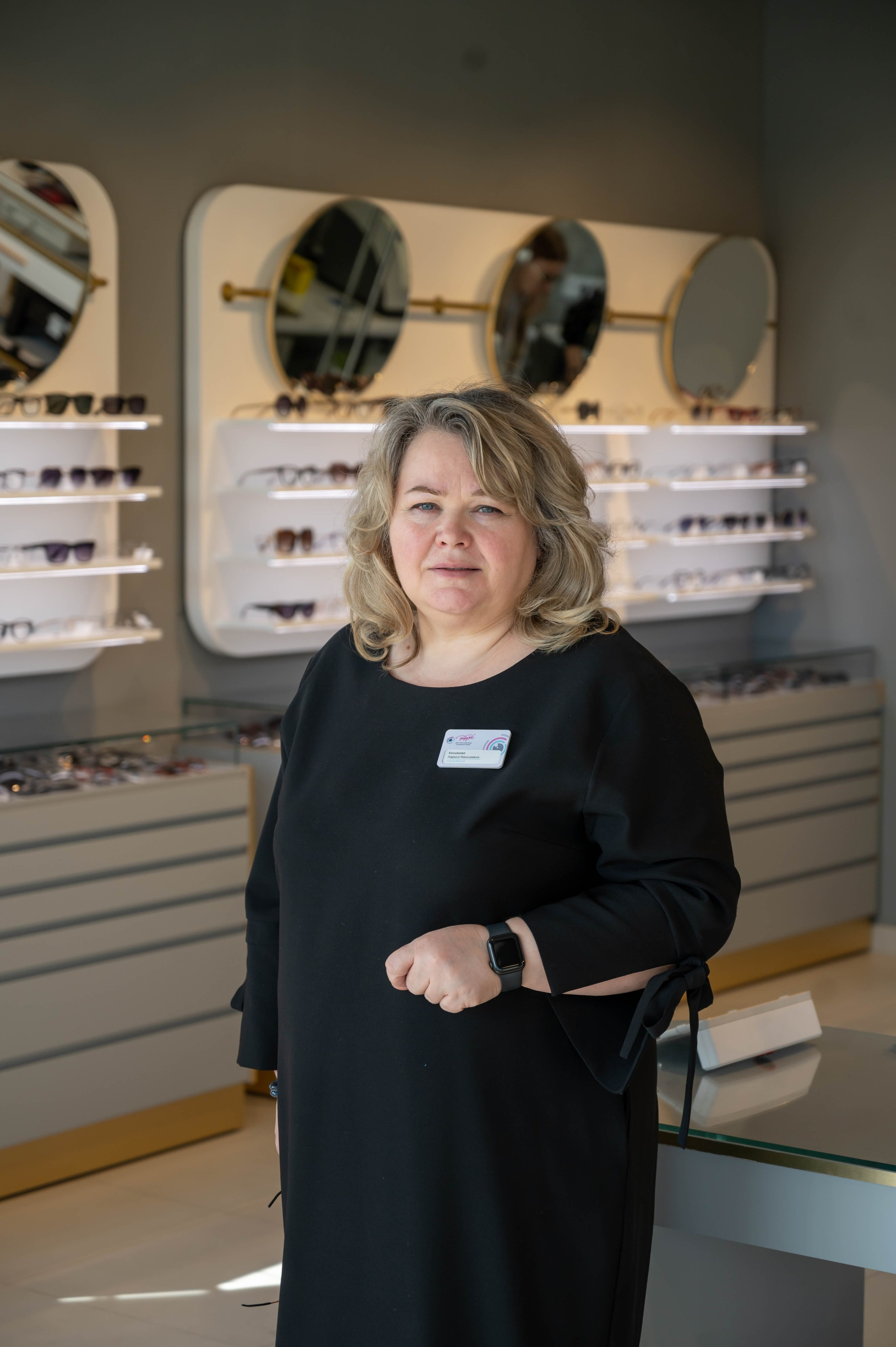 Съёмка открытия оптики