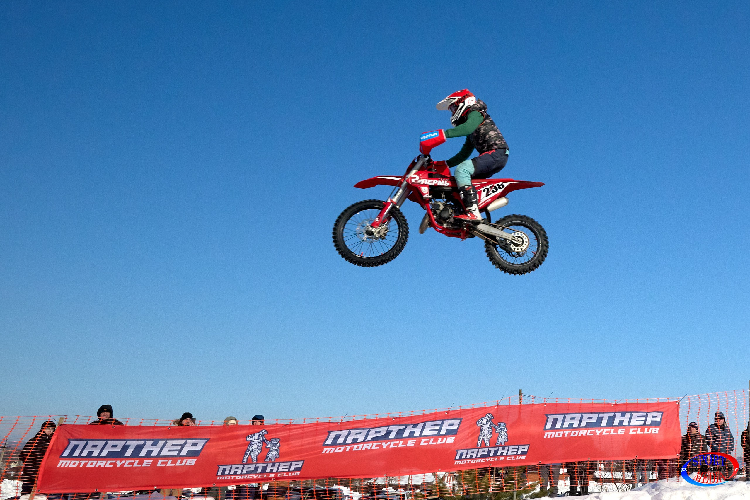 3 этап Кубка Удмуртской Республики по мотокроссу. Воткинск 23.02.2025. Спортивный репортажный фотограф в Ижевске Сергей Мерзляков