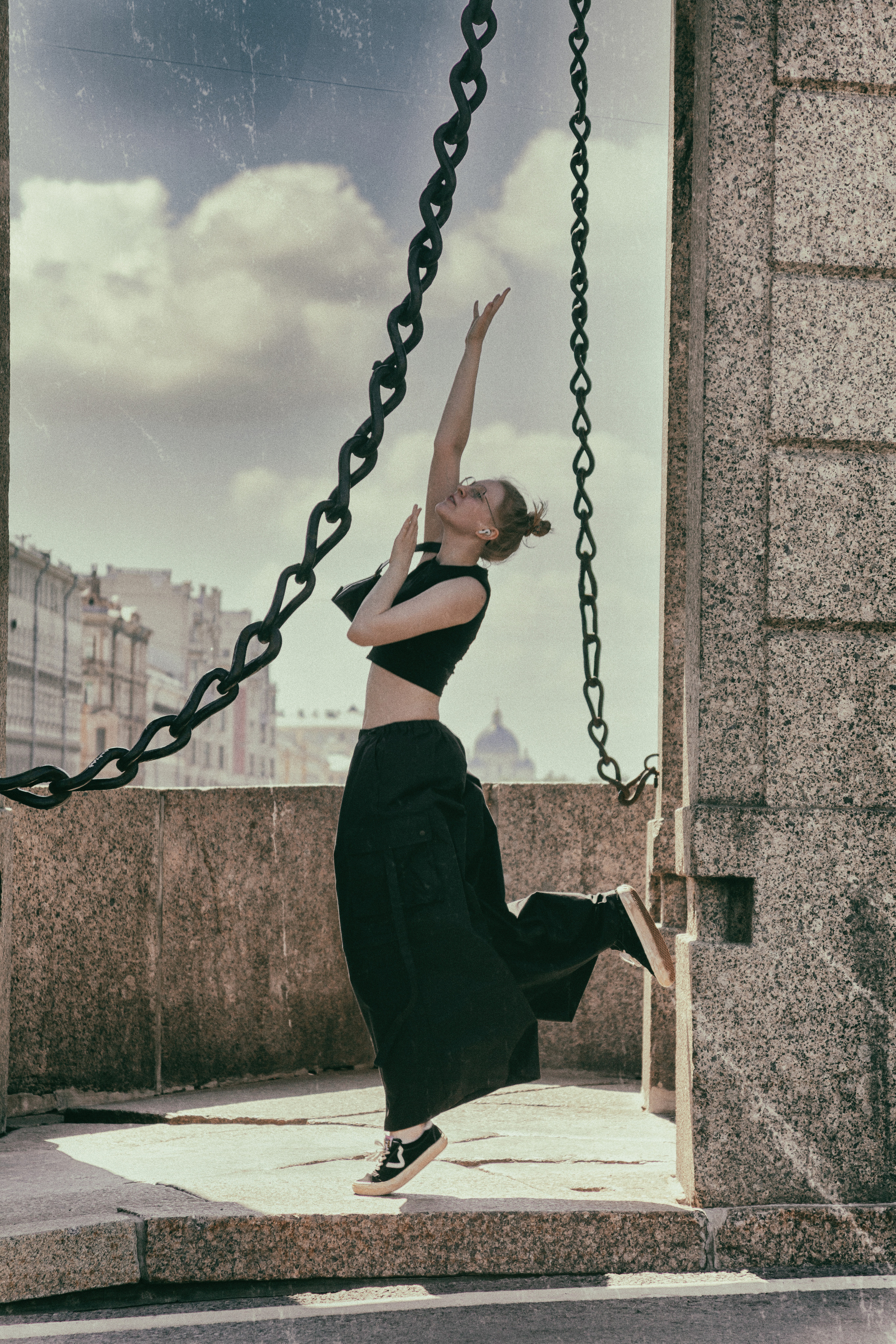 Фотосессия на мосту Ломоносова. Фотограф в Санкт — Петербурге Валерий Гаухман