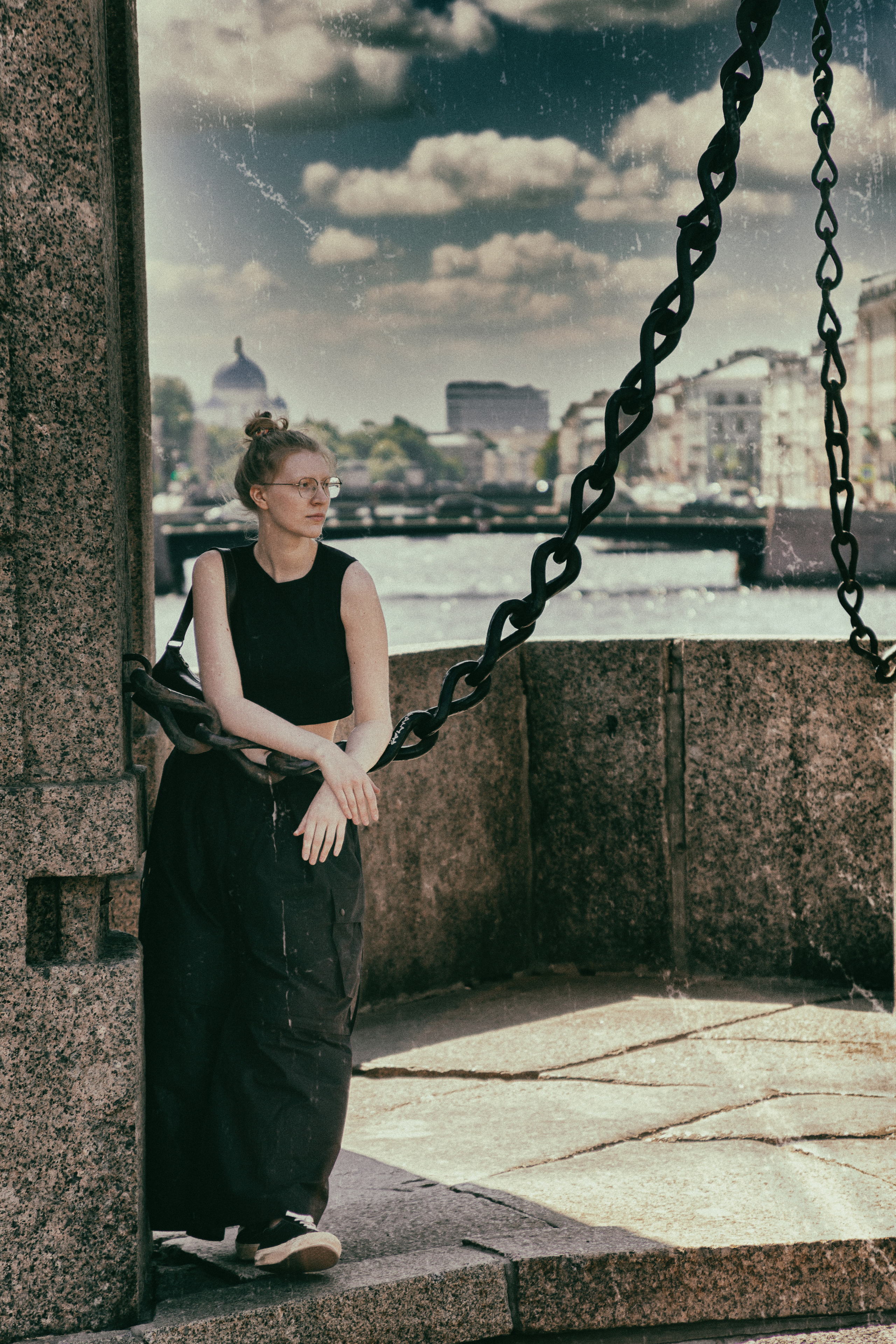 Фотосессия на мосту Ломоносова. Фотограф в Санкт — Петербурге Валерий Гаухман