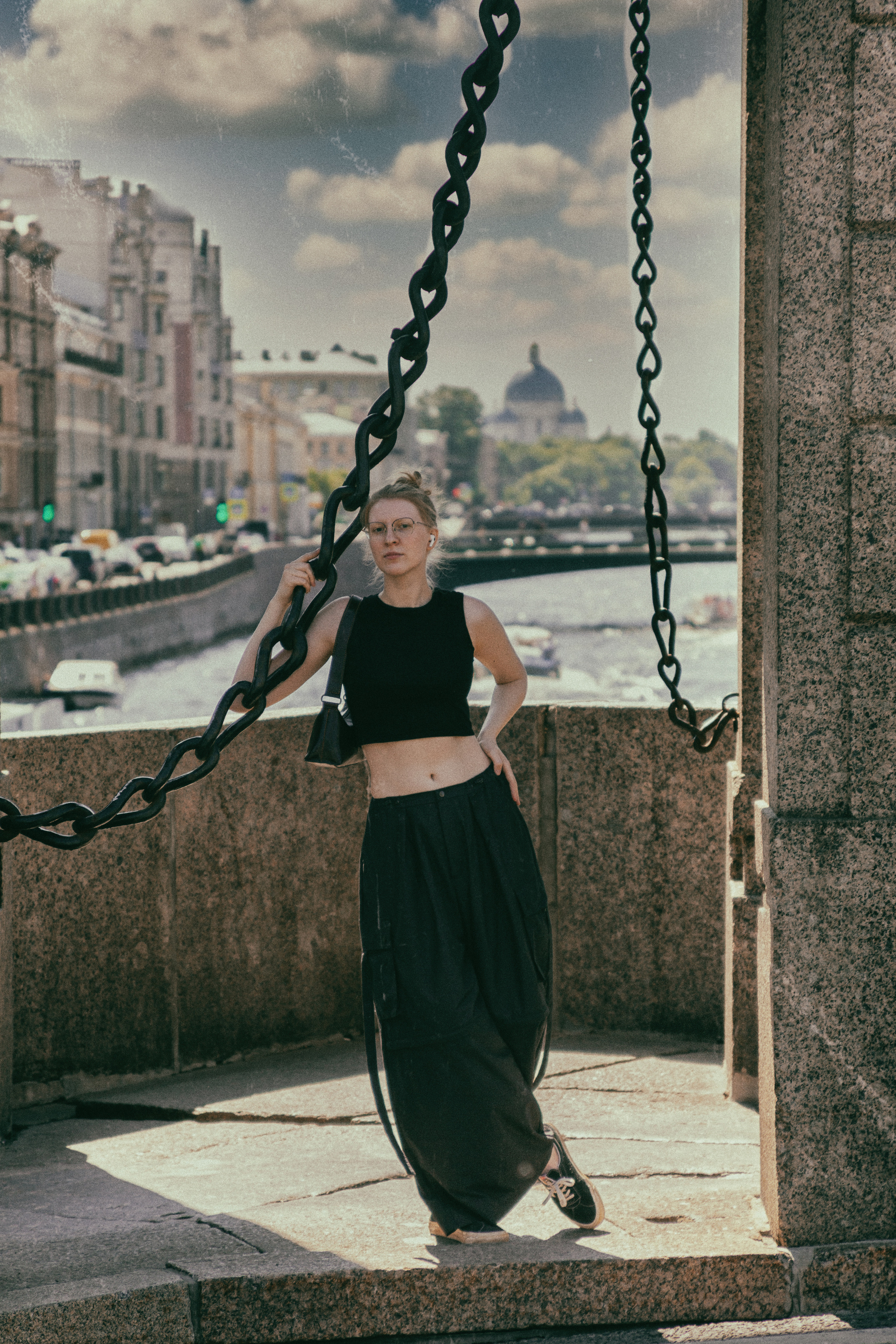 Фотосессия на мосту Ломоносова. Фотограф в Санкт — Петербурге Валерий Гаухман