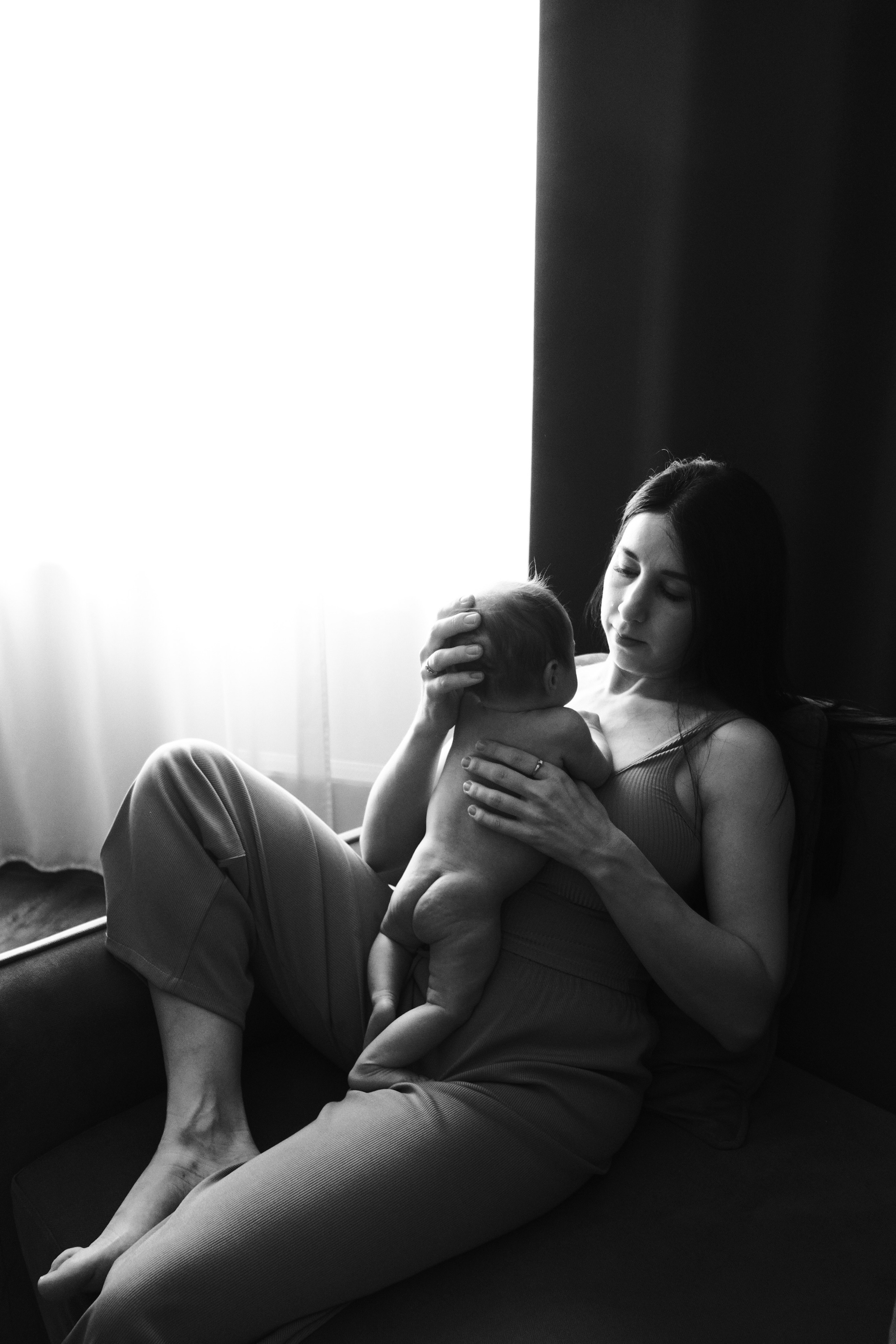 Маша с дочерьми. Фотограф Наташа Лисица