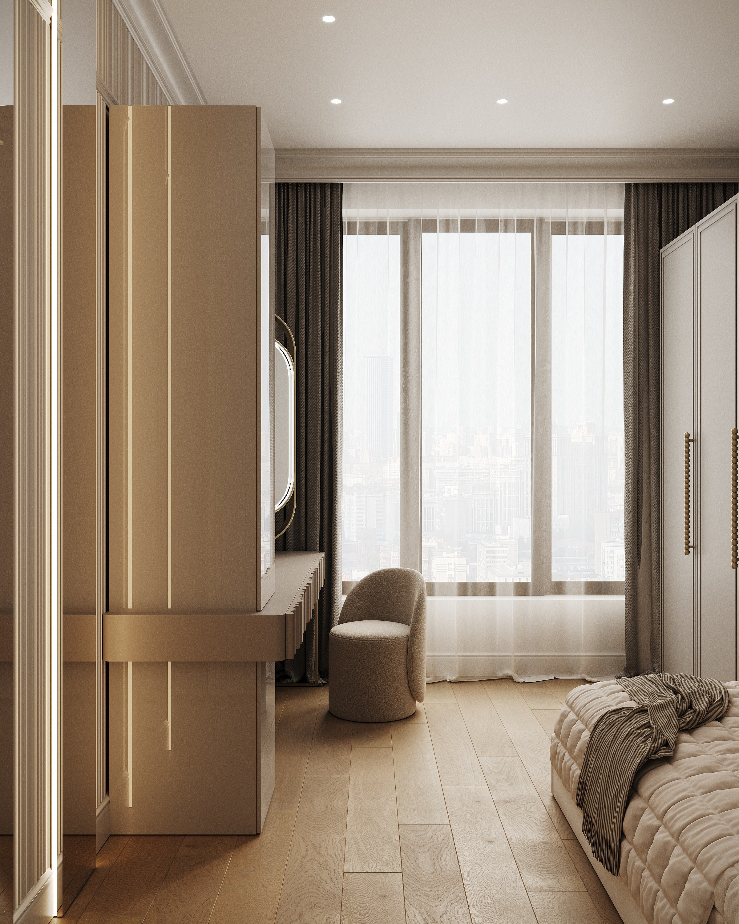 MSK | West Garden 105 м². 3d визуализатор Анастасия Науменко