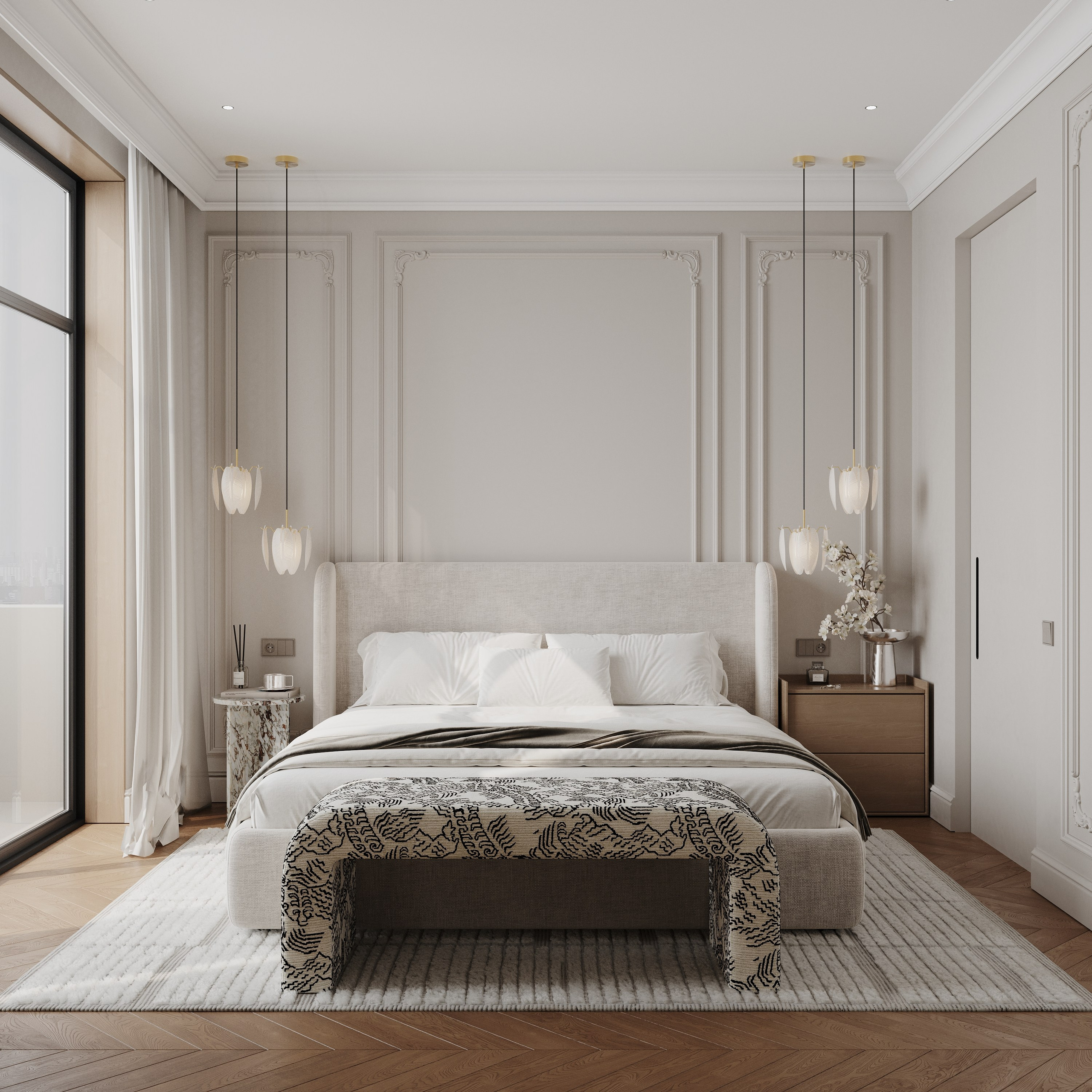 ЖК Легенда Московский 65 106 кв.м, г. Санкт-Петербург. 3d визуализатор Анастасия Науменко