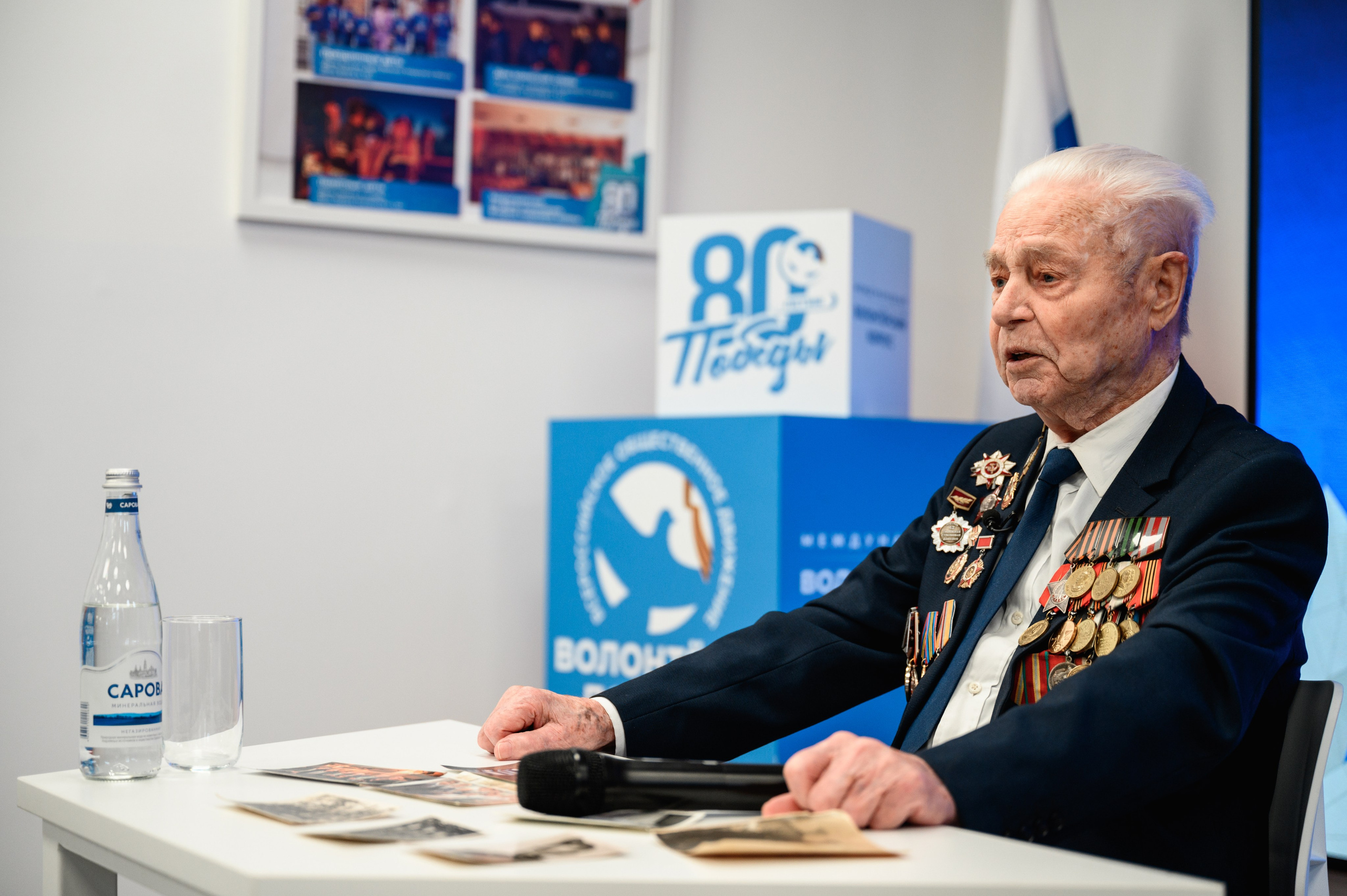 Встреча с ветераном. Фотограф Захваткин Роман