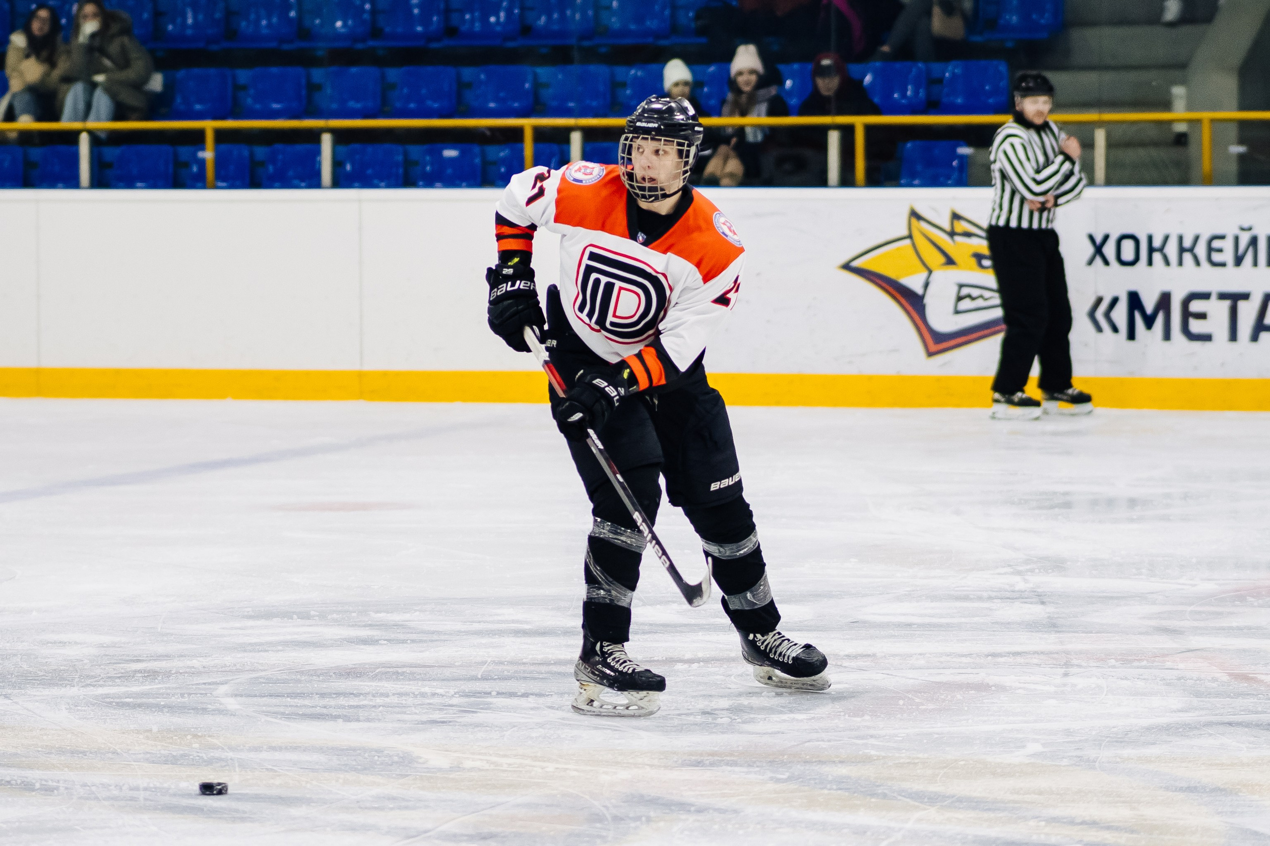 Хоккей. СХЛ / 20.01.24. Денис Прохоров Фотограф в г. Магнитогорск
