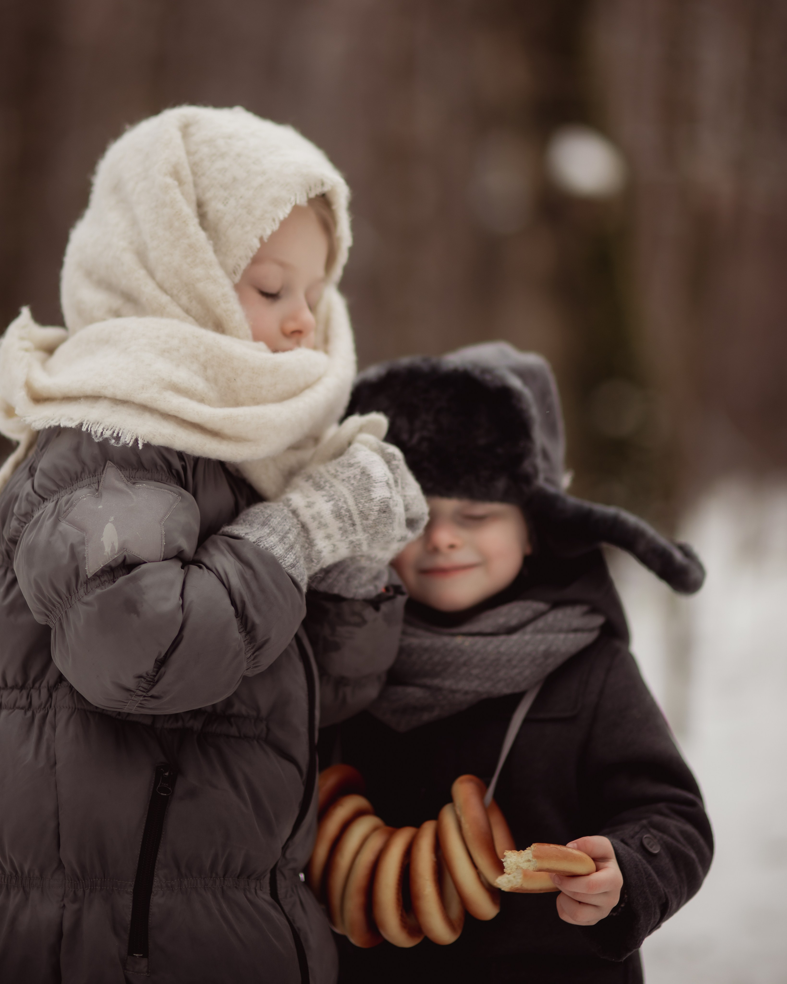 Зимние узоры. Семейный фотограф в Москве