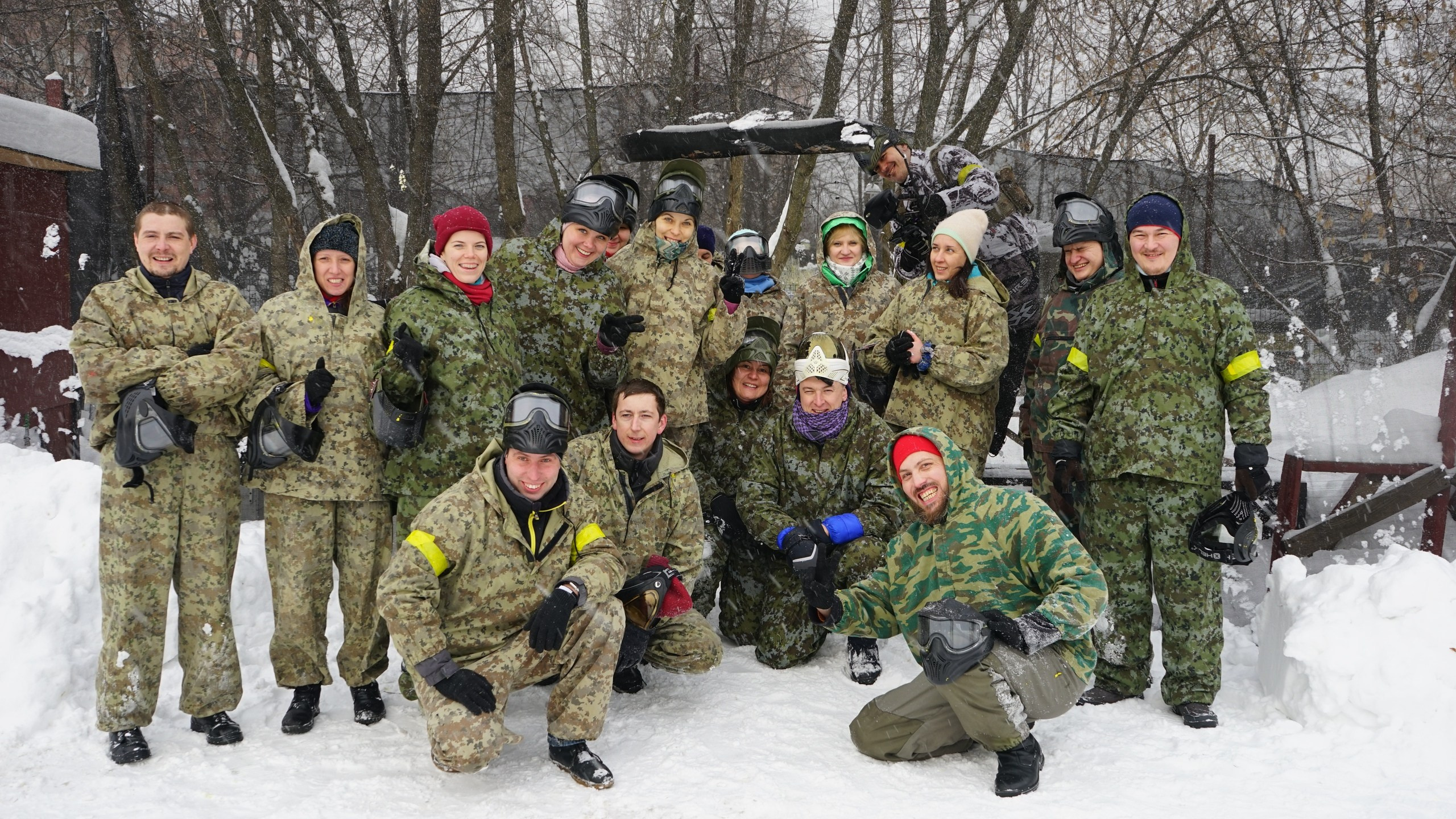 Пейнтбол + шашлыки | 21.02.2021. Галерея Фантим