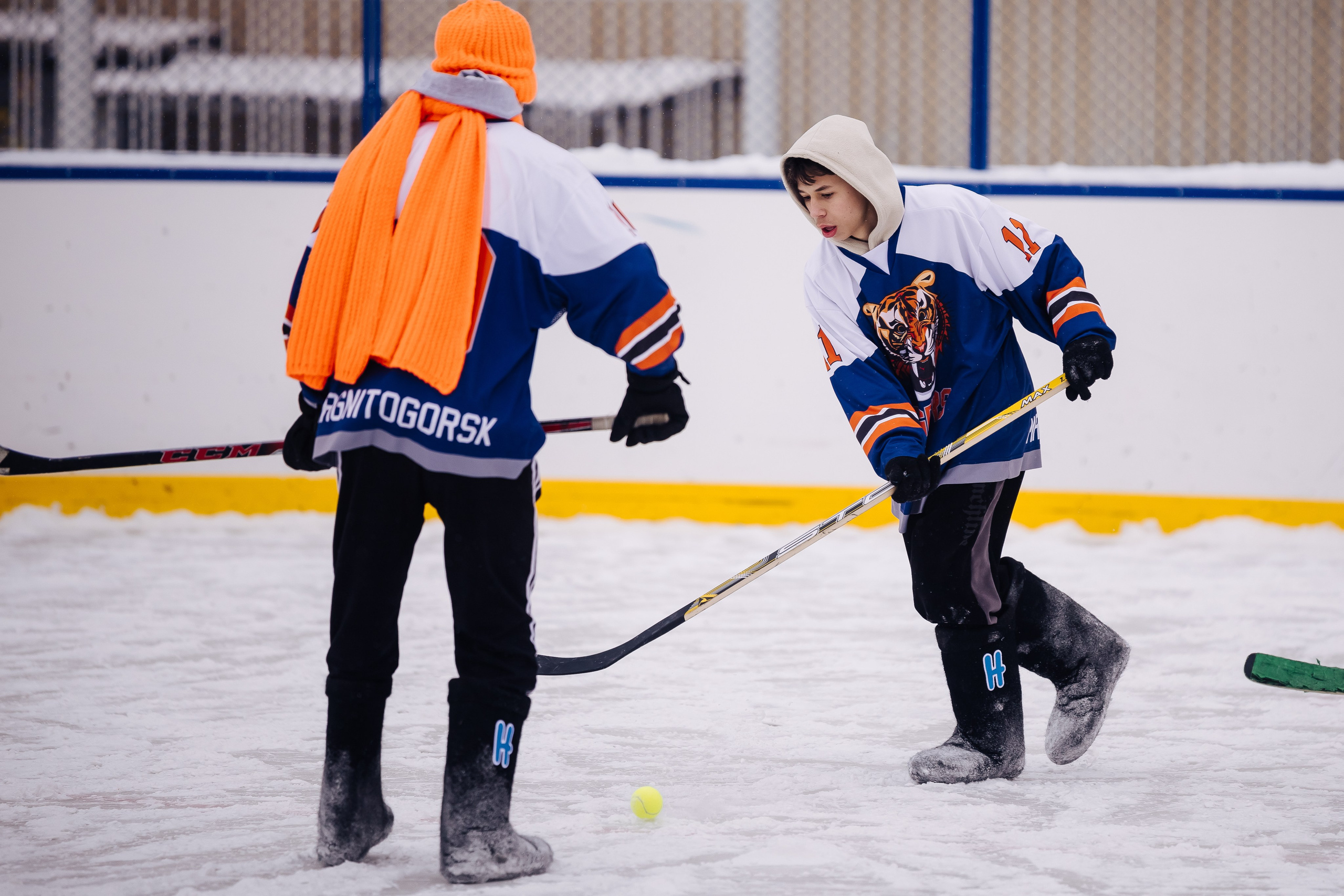 Хоккей на валенках // 22.02.25. Денис Прохоров Фотограф в г. Магнитогорск