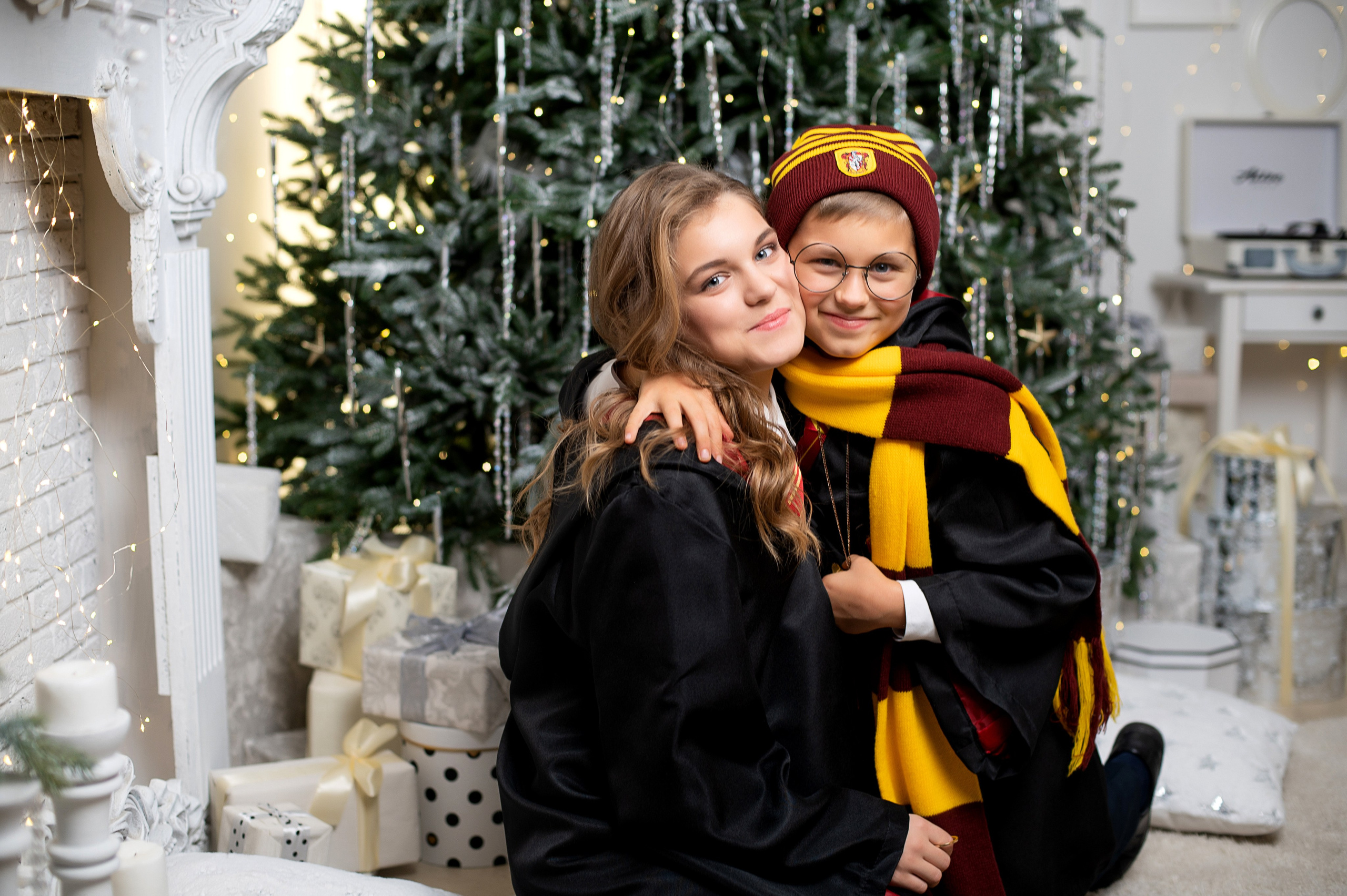 Семейная новогодняя фотосессия в Москве