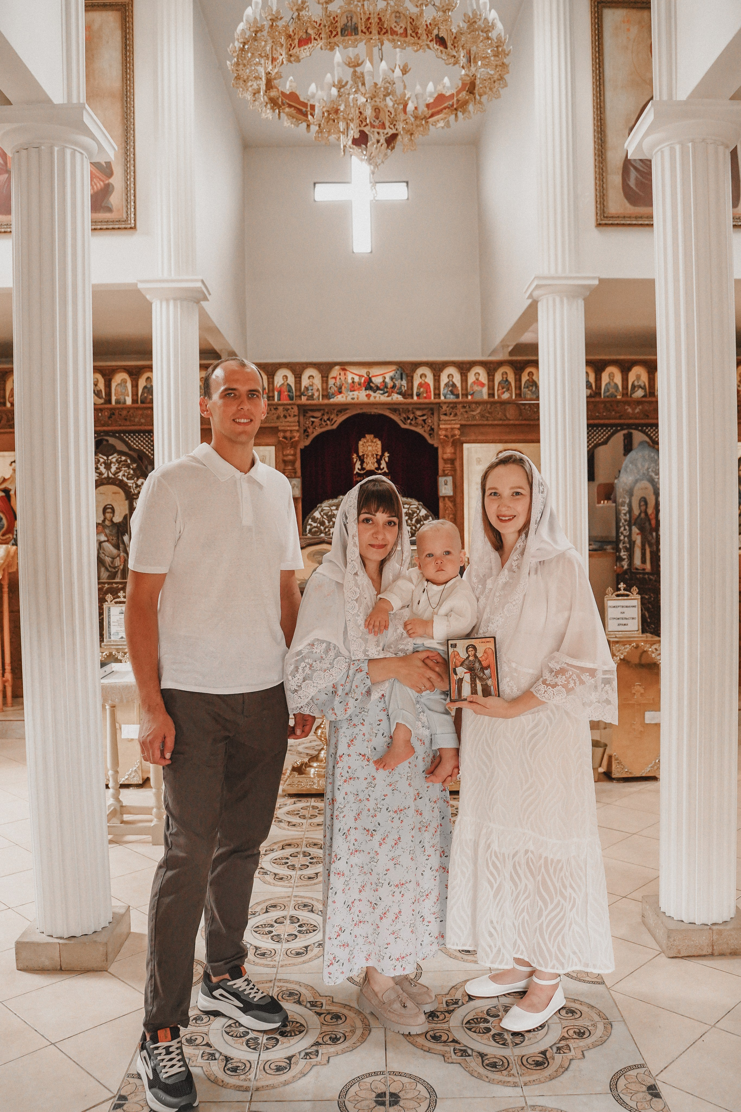 Крещение Лёвы. Семейный и женский фотограф в Краснодаре Анастасия Приймак