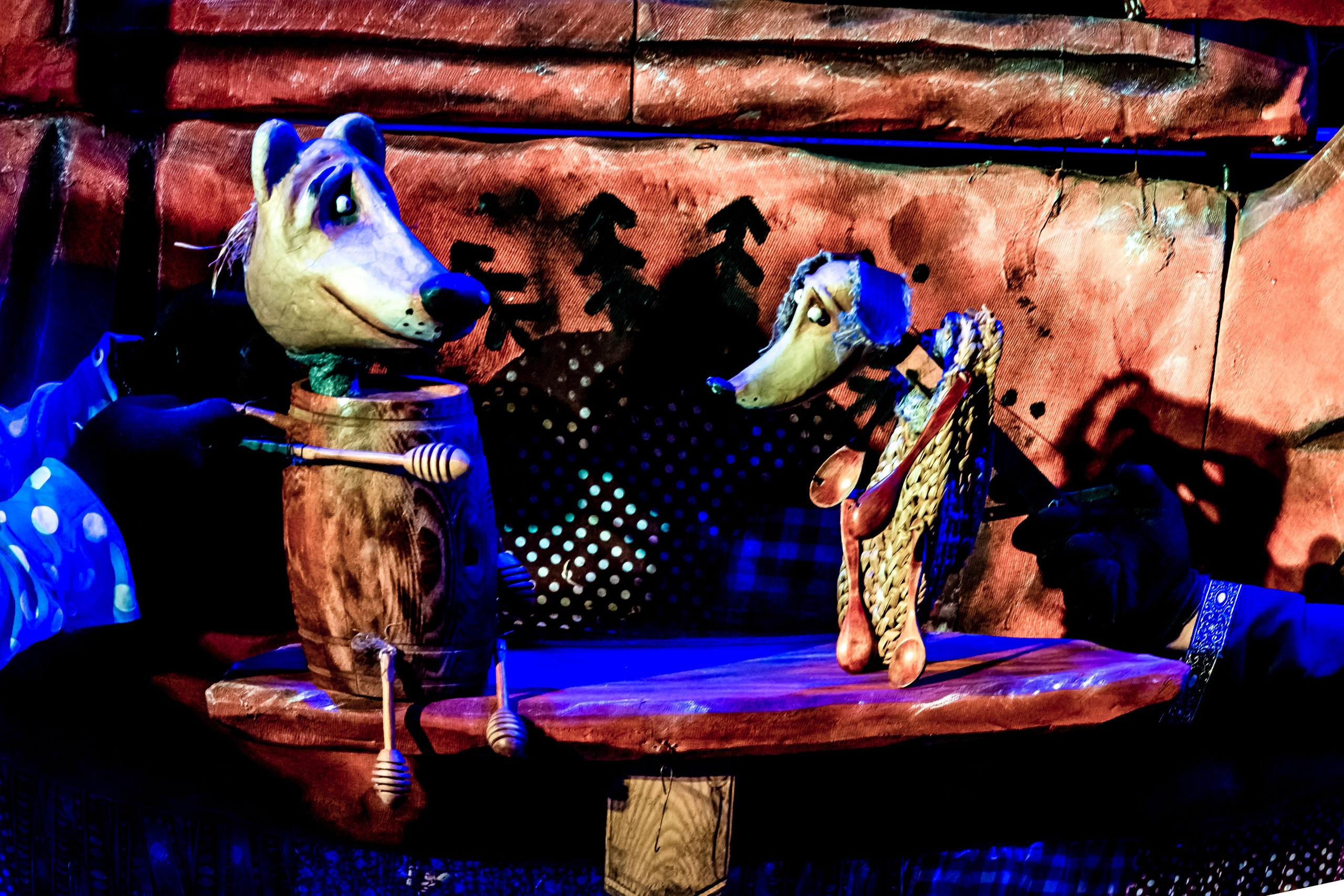 Лапотные сказки спектакль театра Саквояж. Фотограф в Сочи Юрий Шептаев