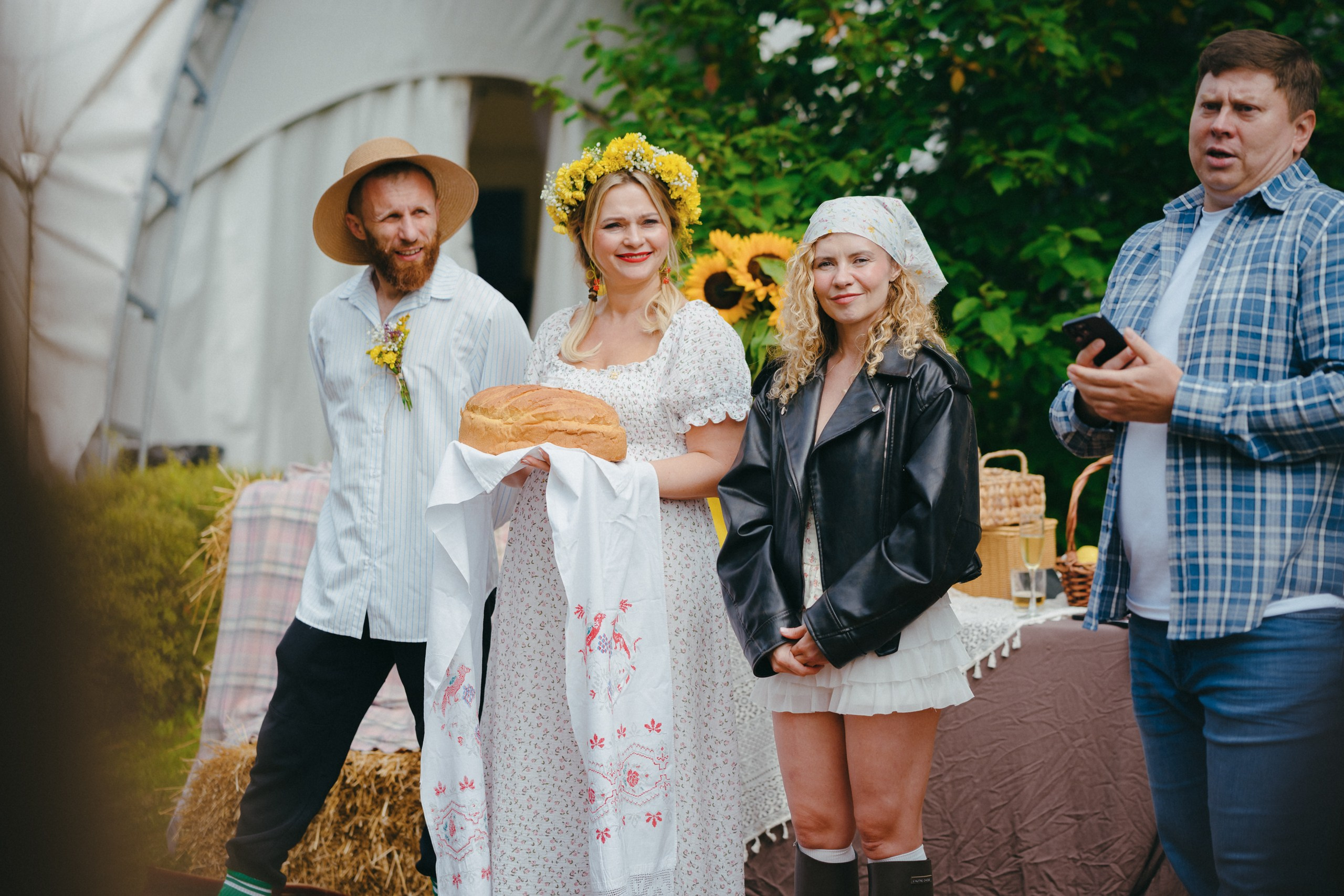 Корпоратив летом под открытым небом. Komonev