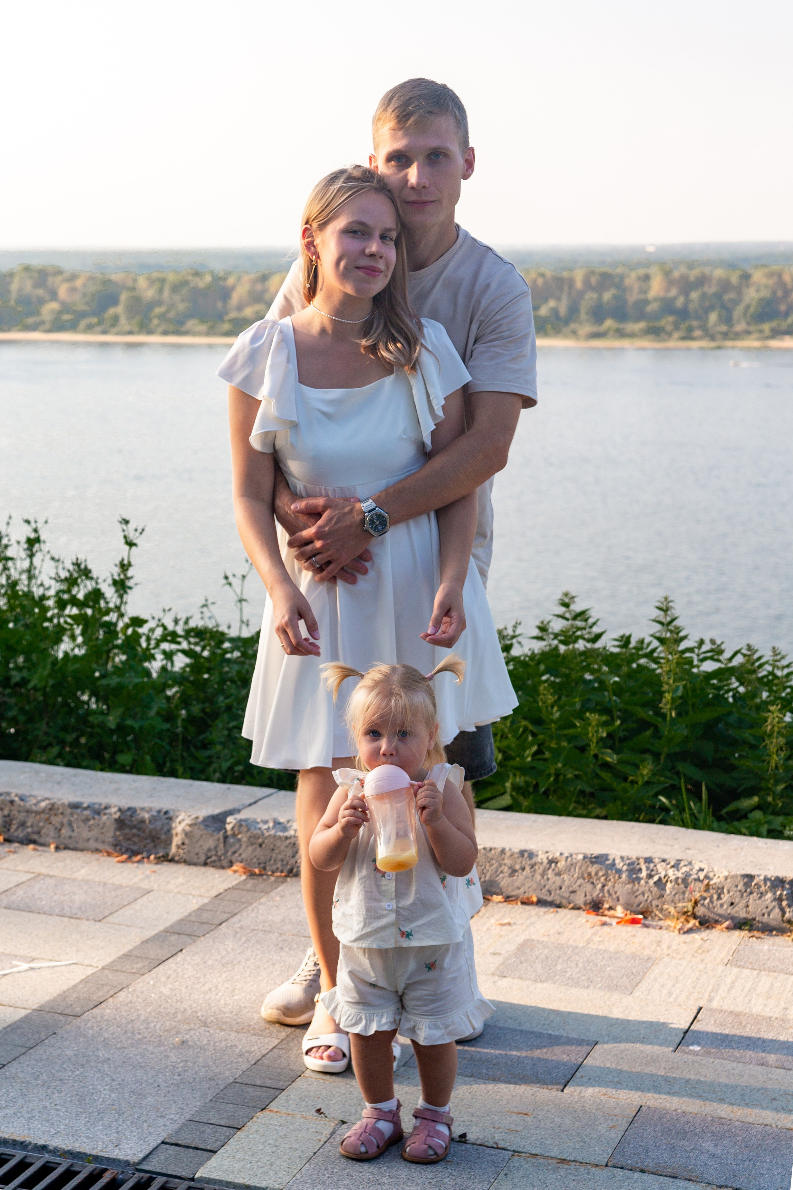 Александр, Марина и Лерочка. Фотограф Шагалов Михаил