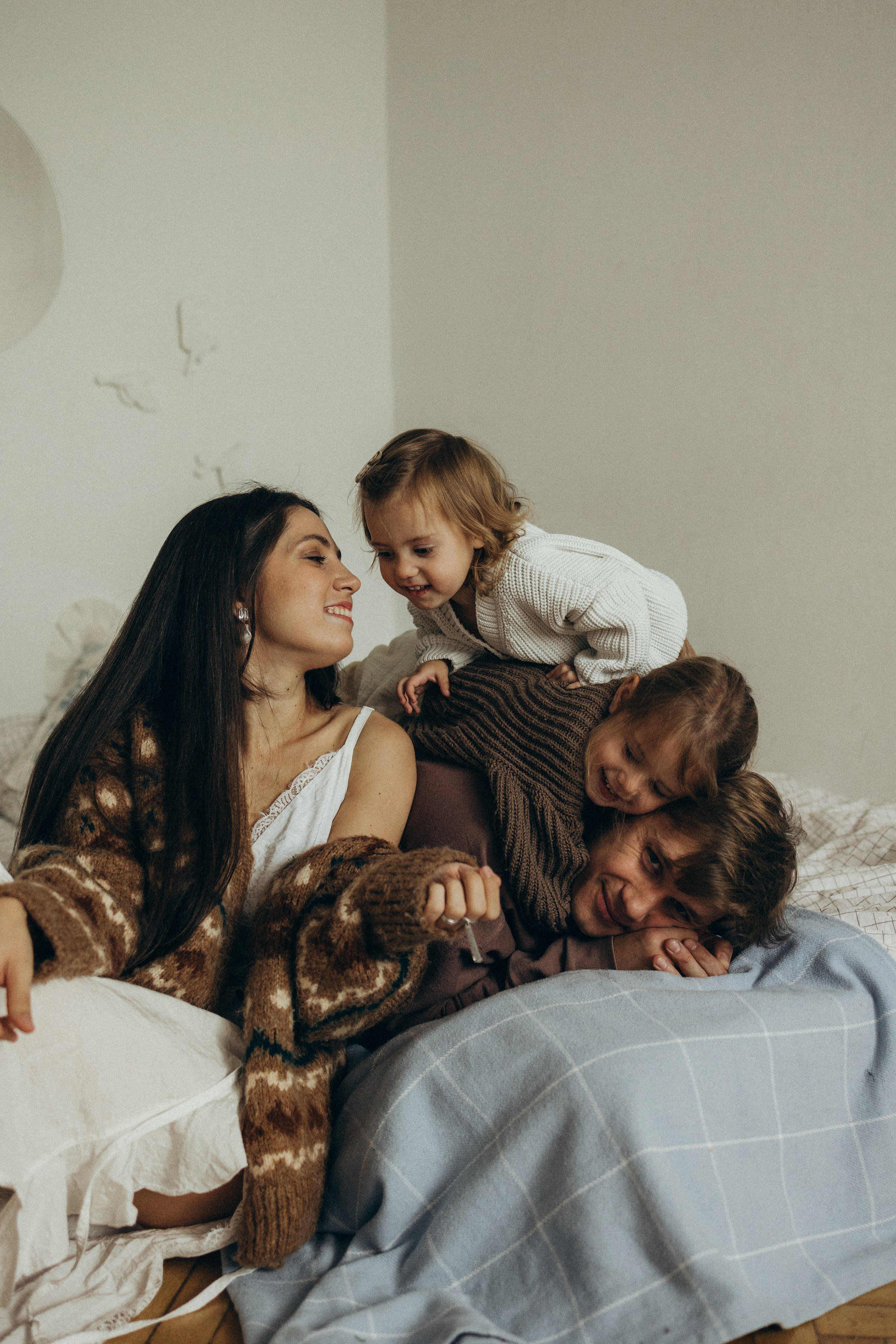 Семейное утро. Семейный фотограф в Москве Бунина Маргарита