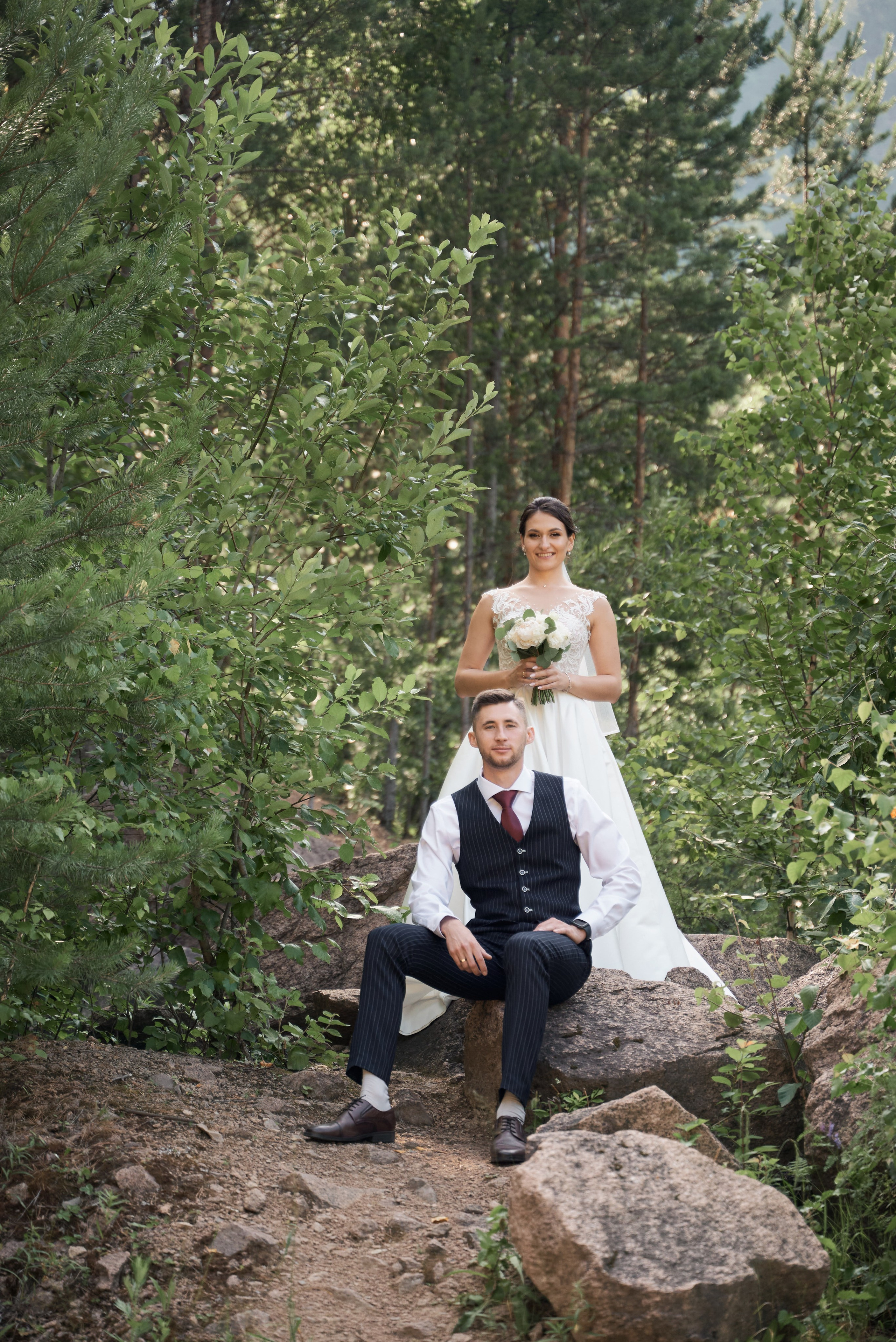 Гранитный карьер. Свадебный фотограф Александр Браво