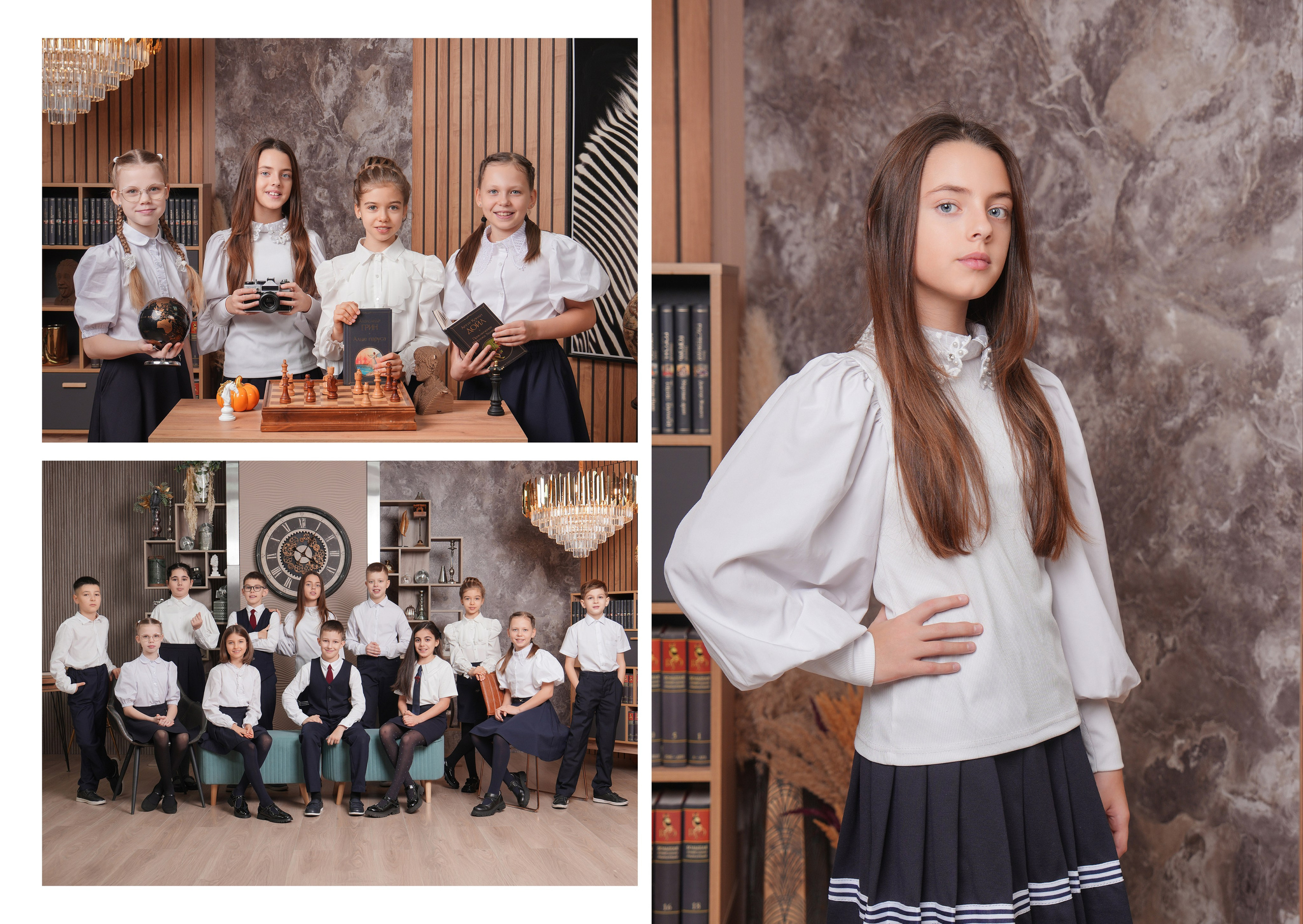 ШКОЛА 100 4 Е. Красивый выпускной альбом в Краснодаре