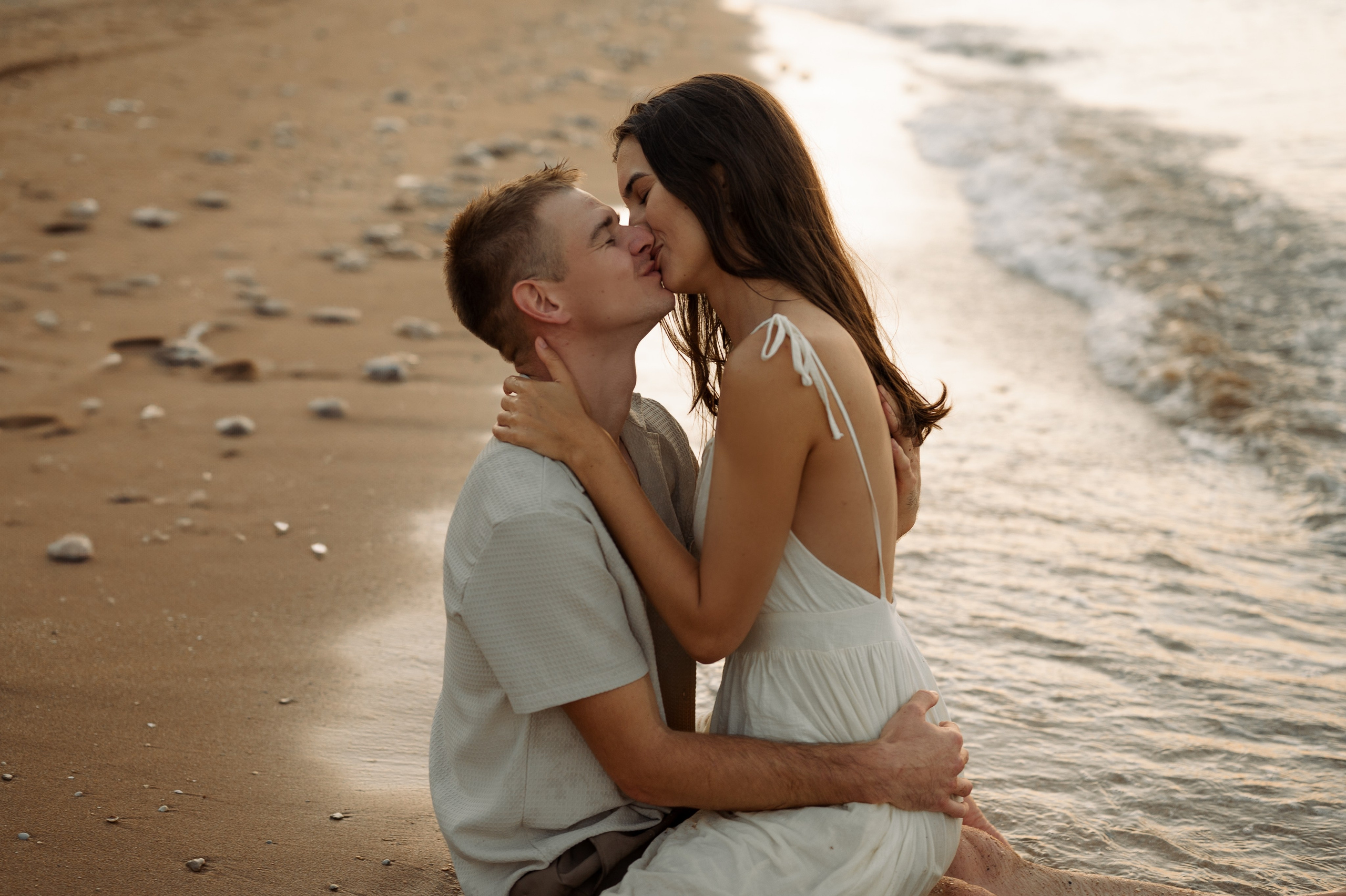Предсвадебная съёмка на море🌊. Свадебный и семейный фотограф в Краснодаре Алина Мельник