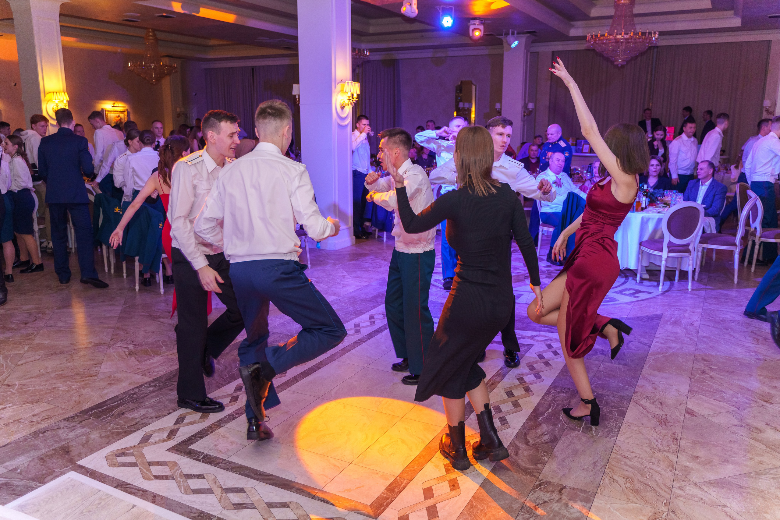 Фотосъемка выпуска военной академии и вручение дипломов