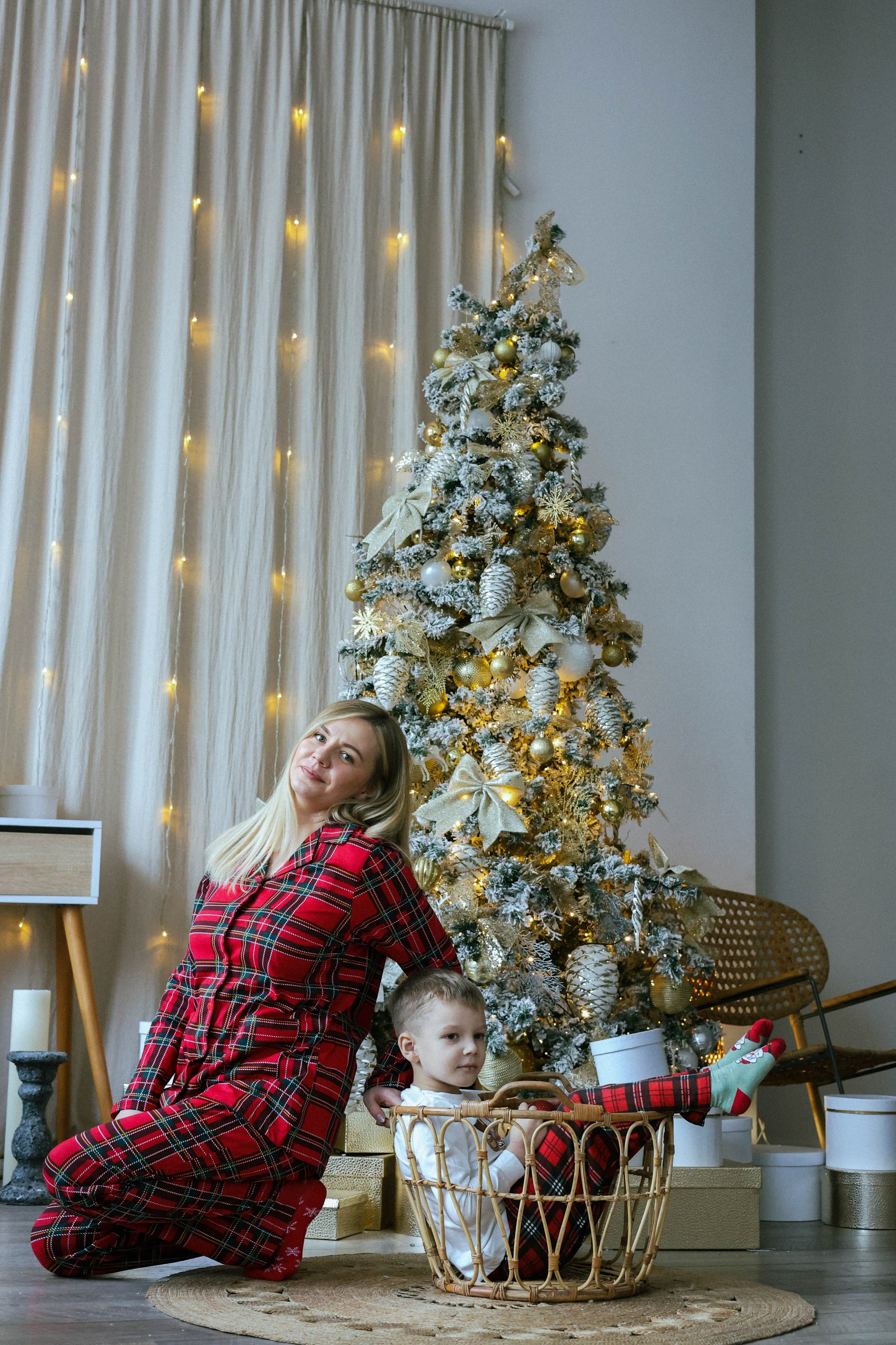 Новогодняя история «Светлана и Алексей». Фотограф в Москве Анастасия Калинина