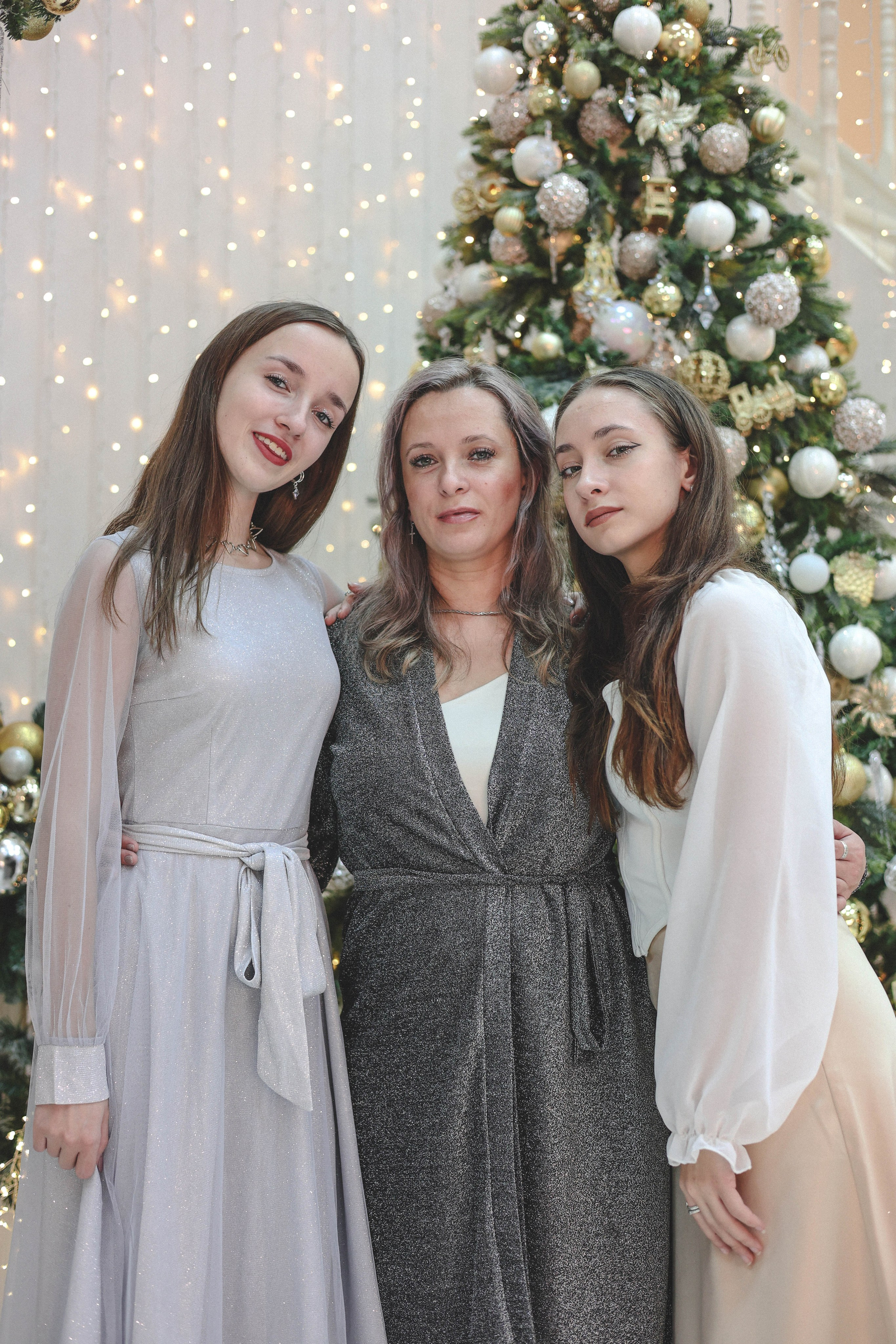 Новогодняя история «Ирина и ее семья». Фотограф в Москве Анастасия Калинина