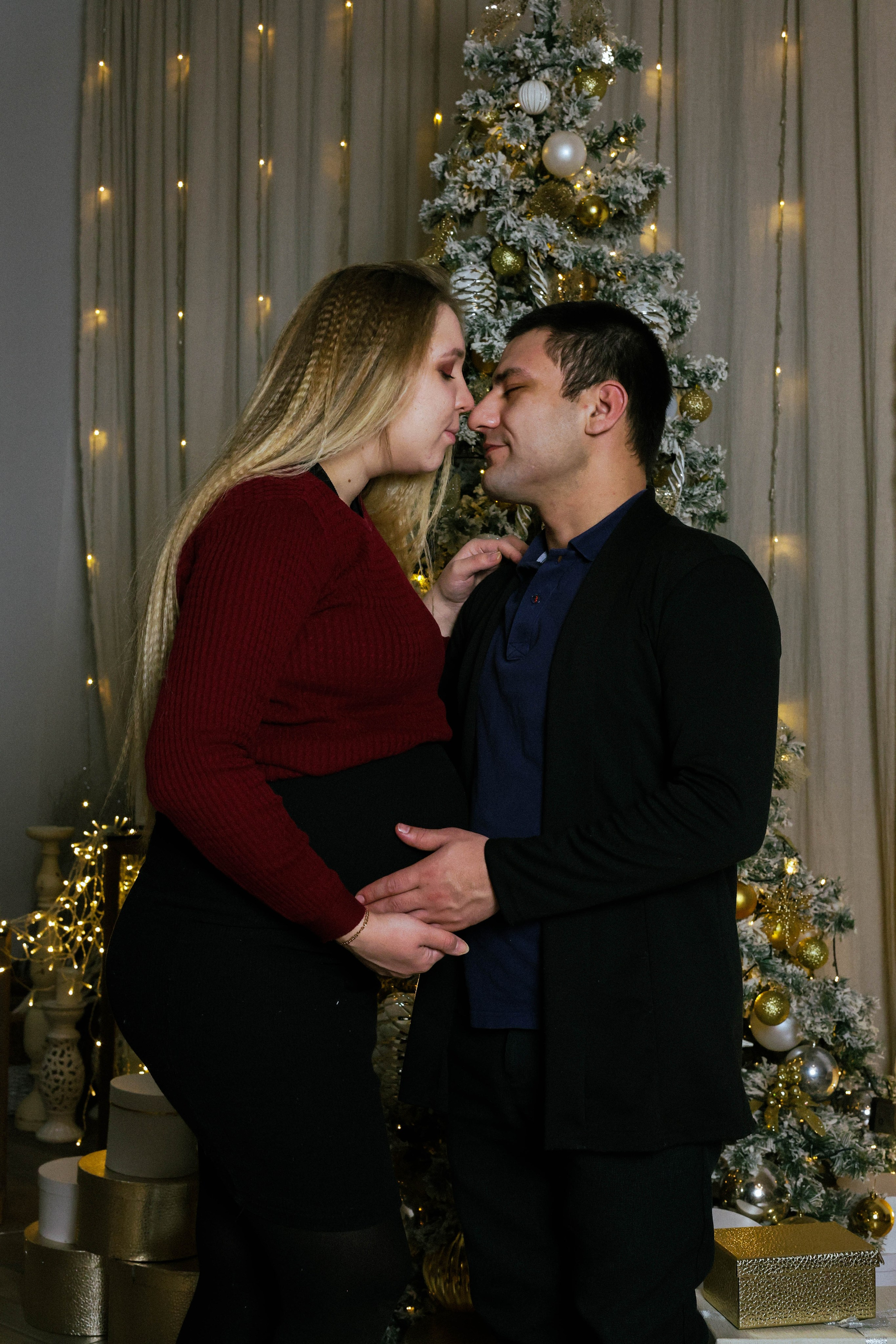 Новогодняя история «Анастасия и ее семья». Фотограф в Москве Анастасия Калинина