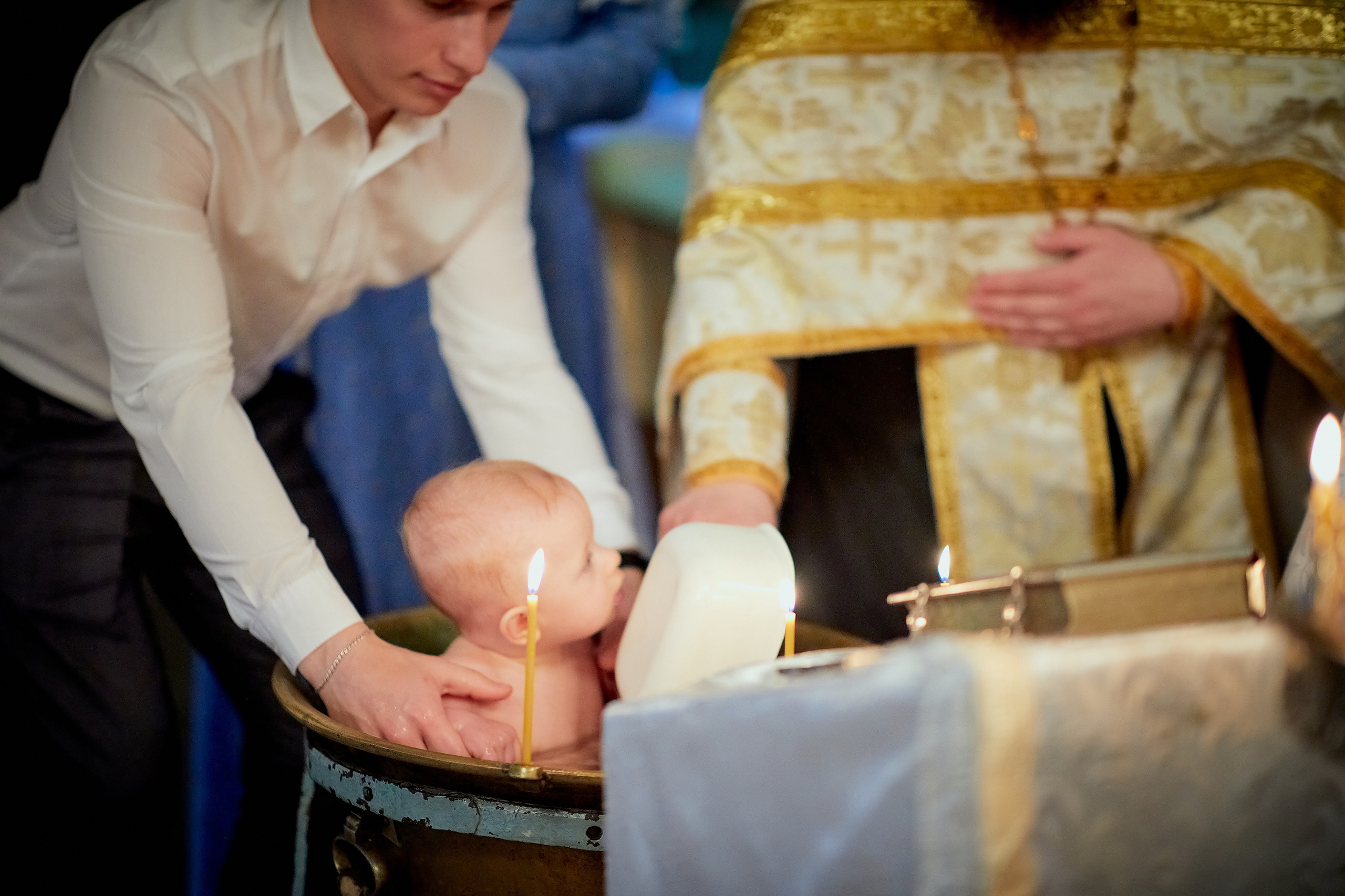 Крещение Егорушки. Семейный и детский фотограф в Ярославле Юлия Галашина