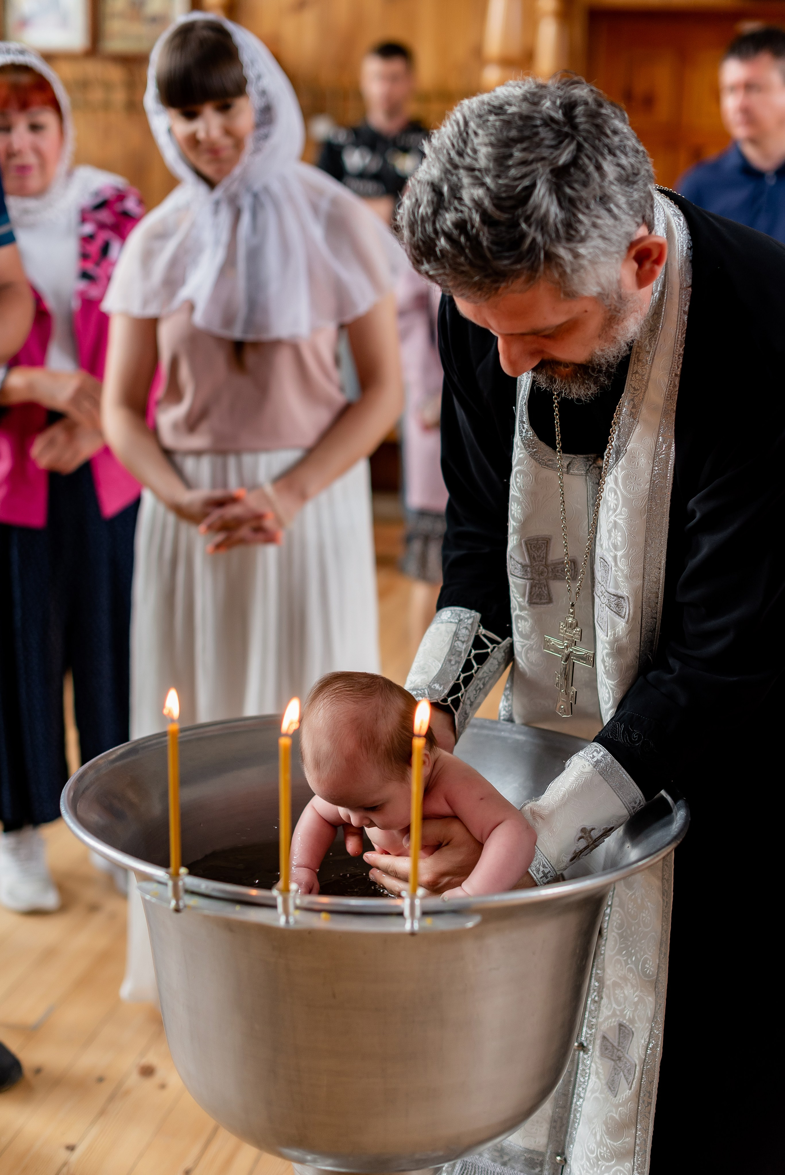 Крещение Ксении. Фотограф Татьяна Иванчикова