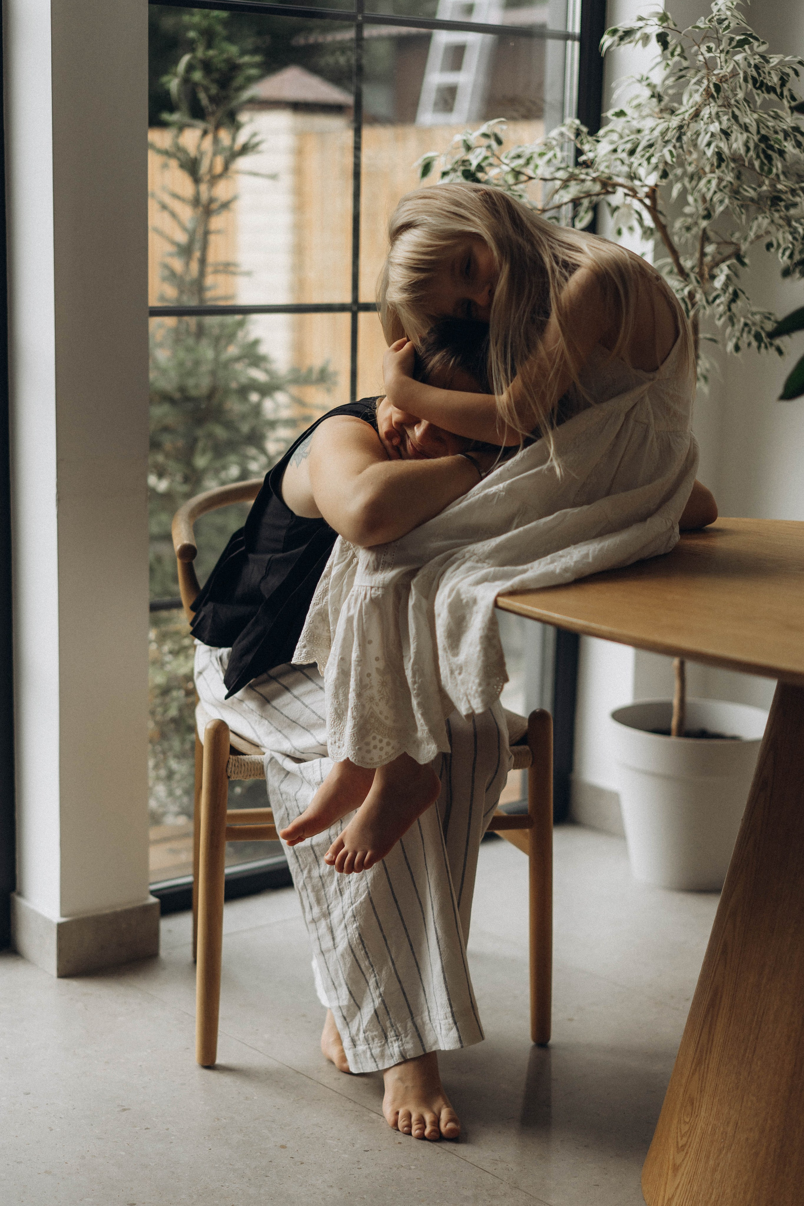 Фотосессия домашняя мама и дочка. Фотограф Екатеринбург Кокшарова Александра