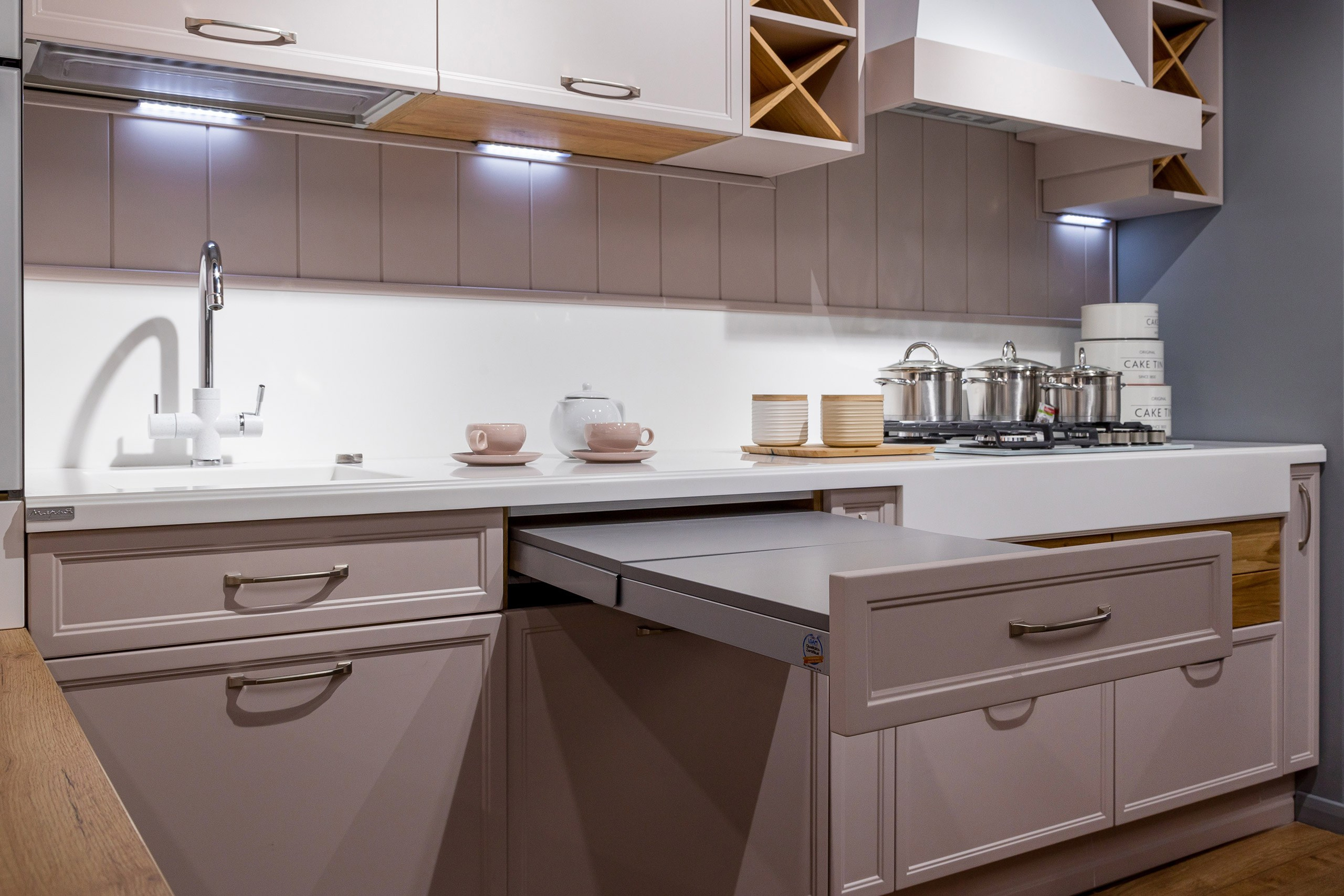 Kitchen salon. Interior photographer Vitalii in Portland and Vancouver