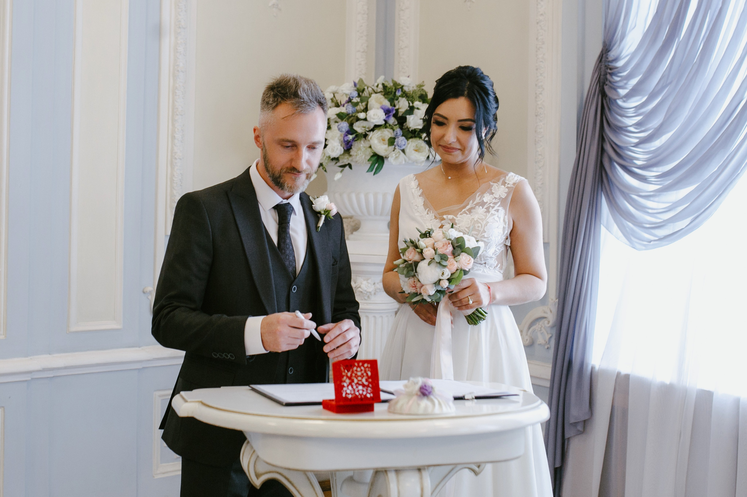 Свадьба в Питере весной. Свадебный фотограф СПБ