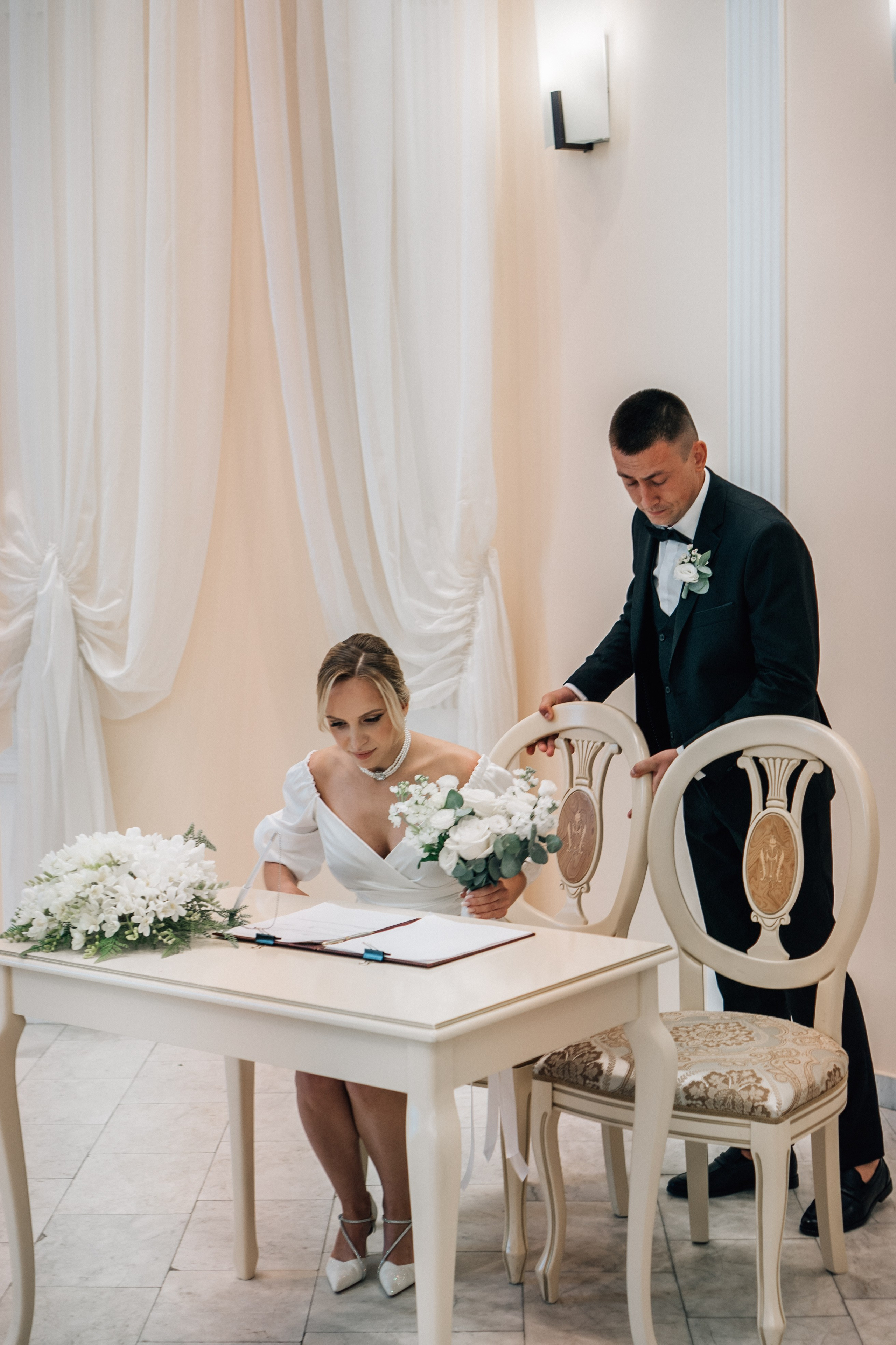 РЕПОРТАЖ В ЗАГСЕ. Профессиональный фотограф, Санкт-Петербург — Виктория Богомолова