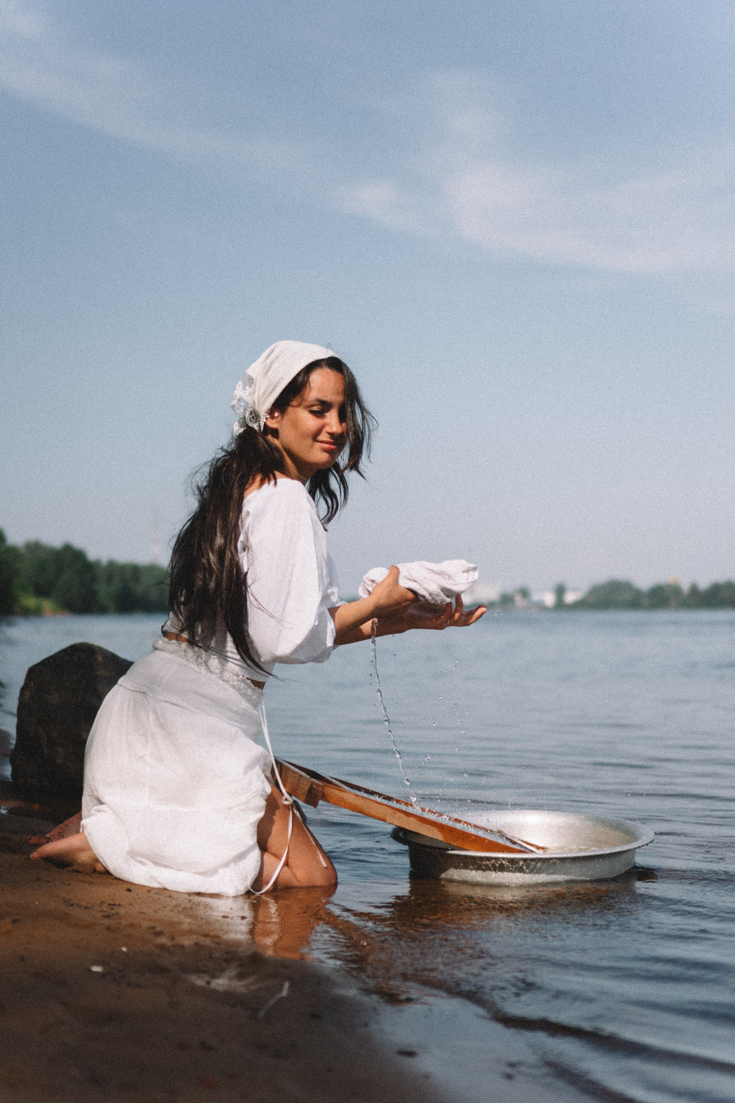 СТИРКА НА РЕКЕ. Профессиональный фотограф, Санкт-Петербург — Виктория Богомолова