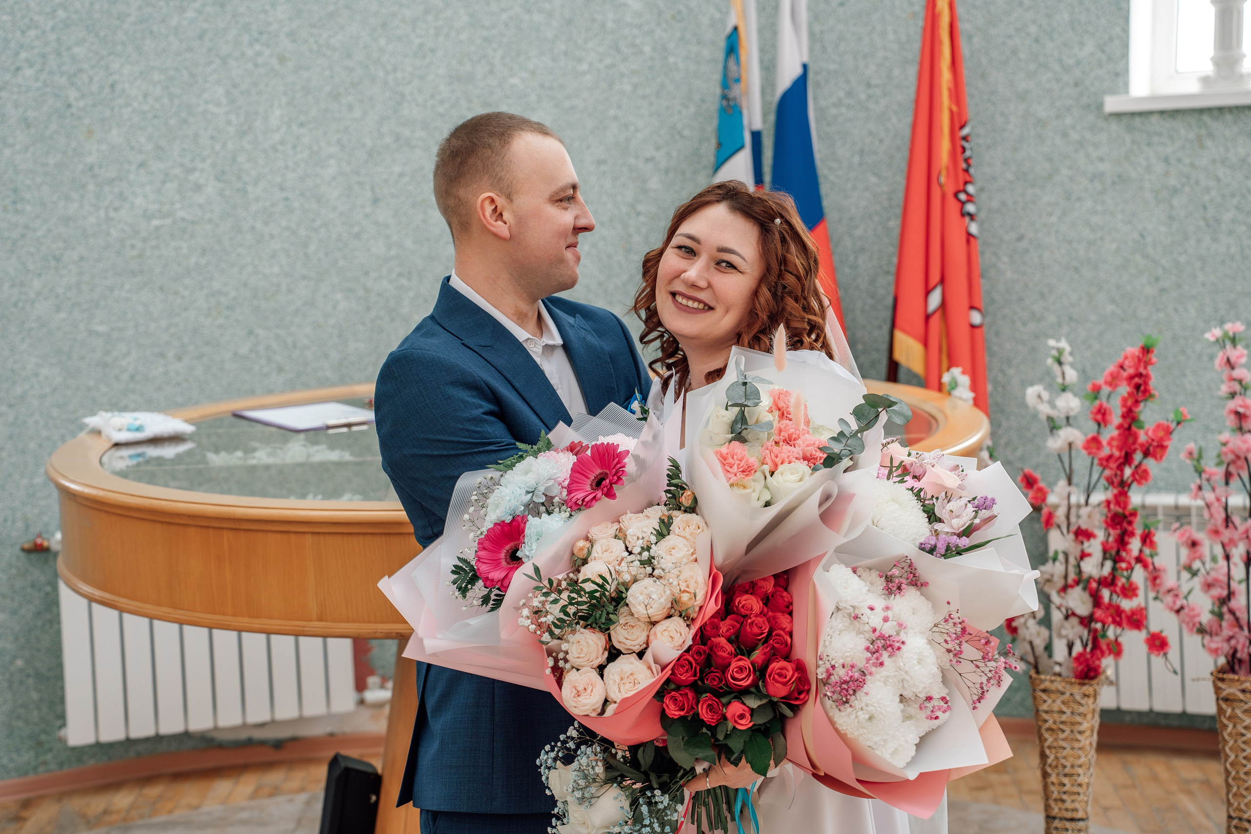 Зимняя свадьба Алексея и Марины. Фотограф Юлия Паськова, город Бирюч