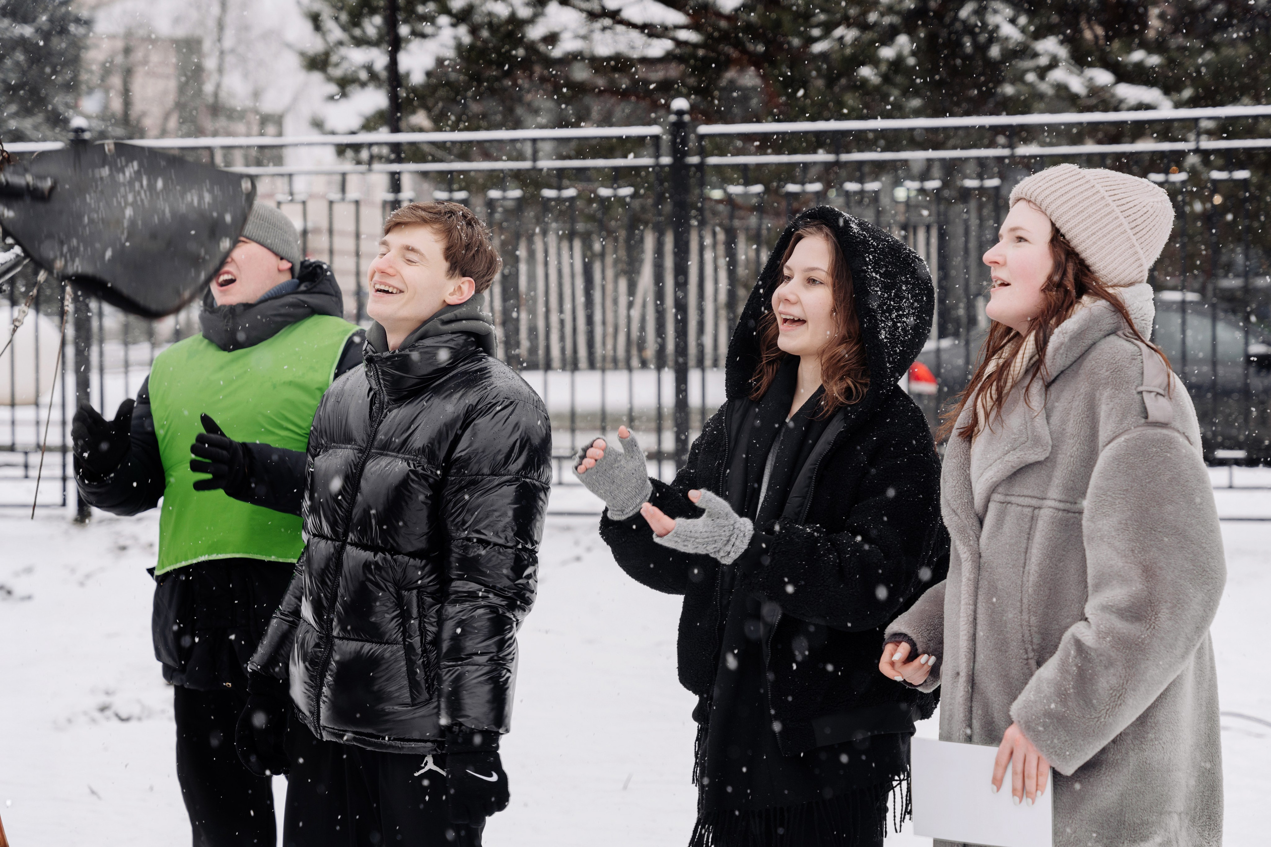 Зимние игры. Свадебный и семейный фотограф Ксения Ржевская (Митрохина)