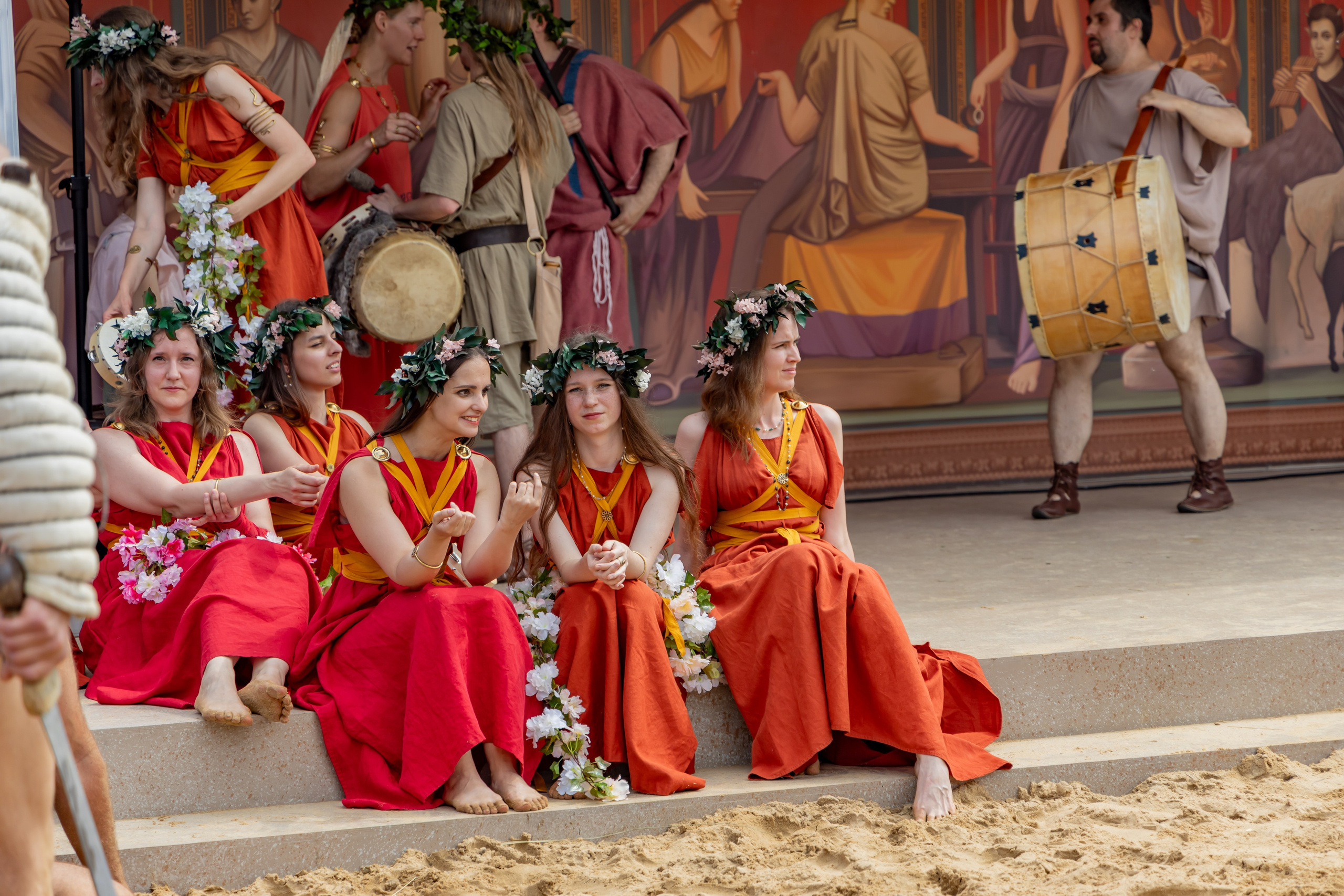 Времена и эпохи 2024. Ростокинский акведук. Площадка Античность. Репортажный, семейный и студийный фотограф в Москве Демин Алексей