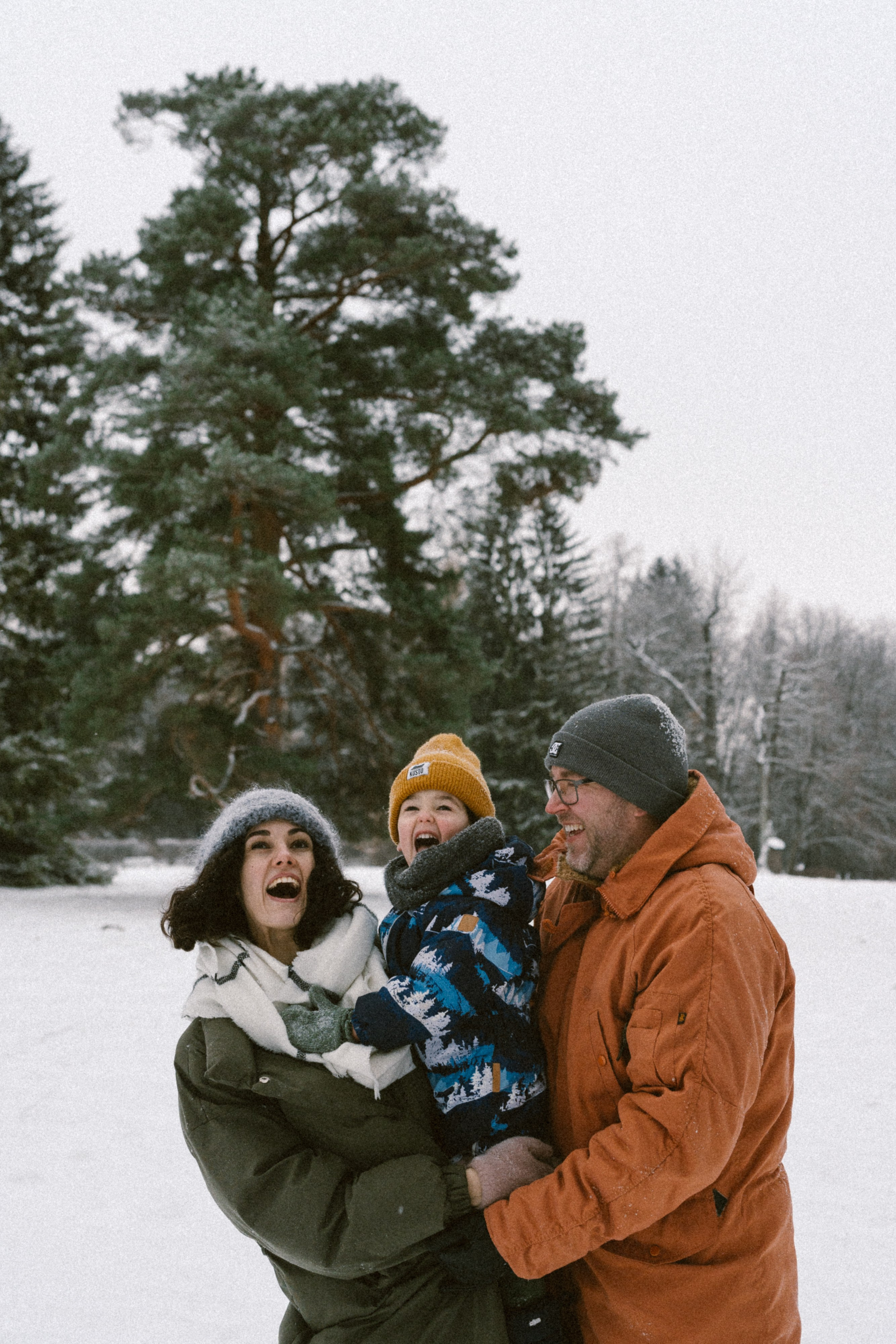 Семья.Снег.Смех. Семейный фотограф в Санкт-Петербурге Виталия Белова
