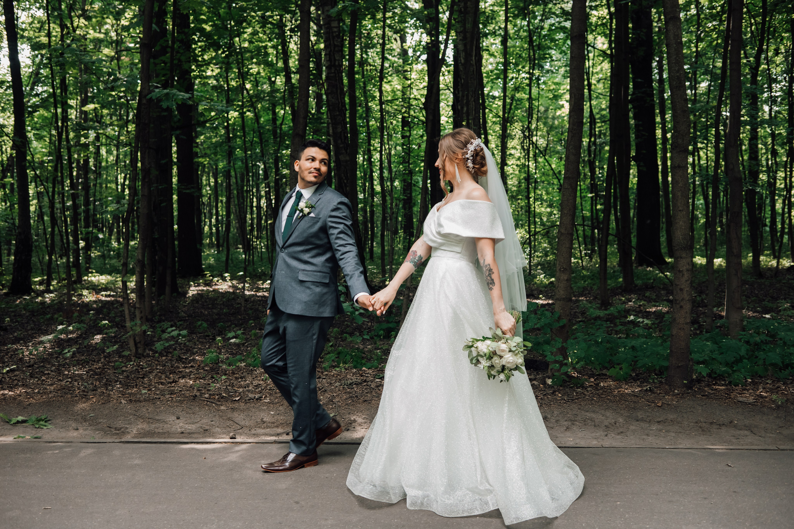 Анастасия и Лукас. Свадебный и семейный фотограф в Москве Евгения Лисина