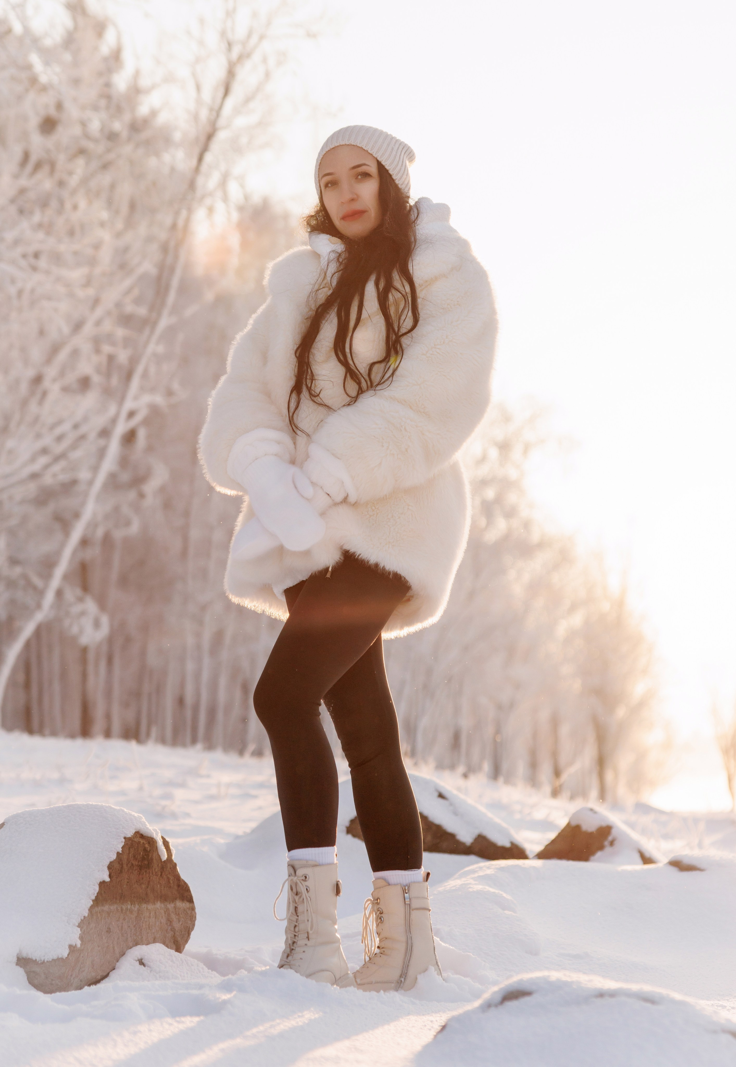 Татьяна Зимняя Сказка в Дивногорске. Фотограф в Красноярске Евдокимова Анастасия