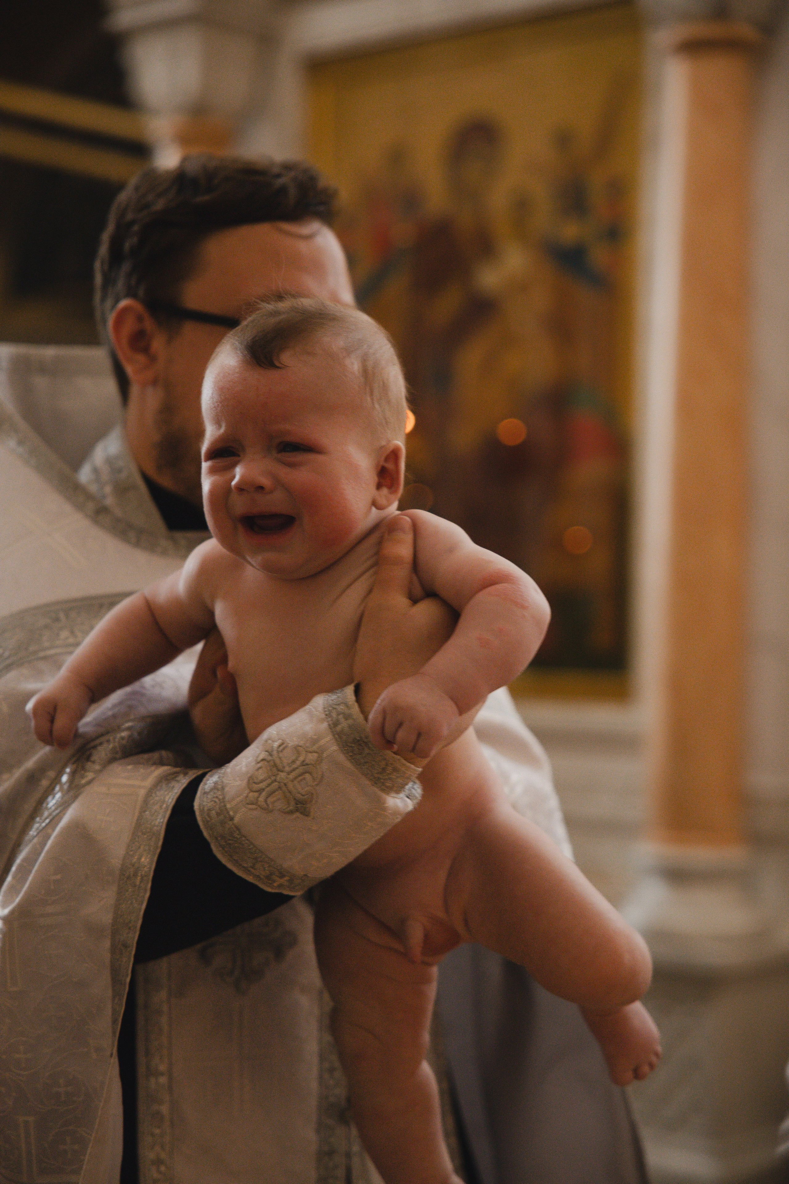 Крещение Кирюши. Фотограф Ломакина Анастасия