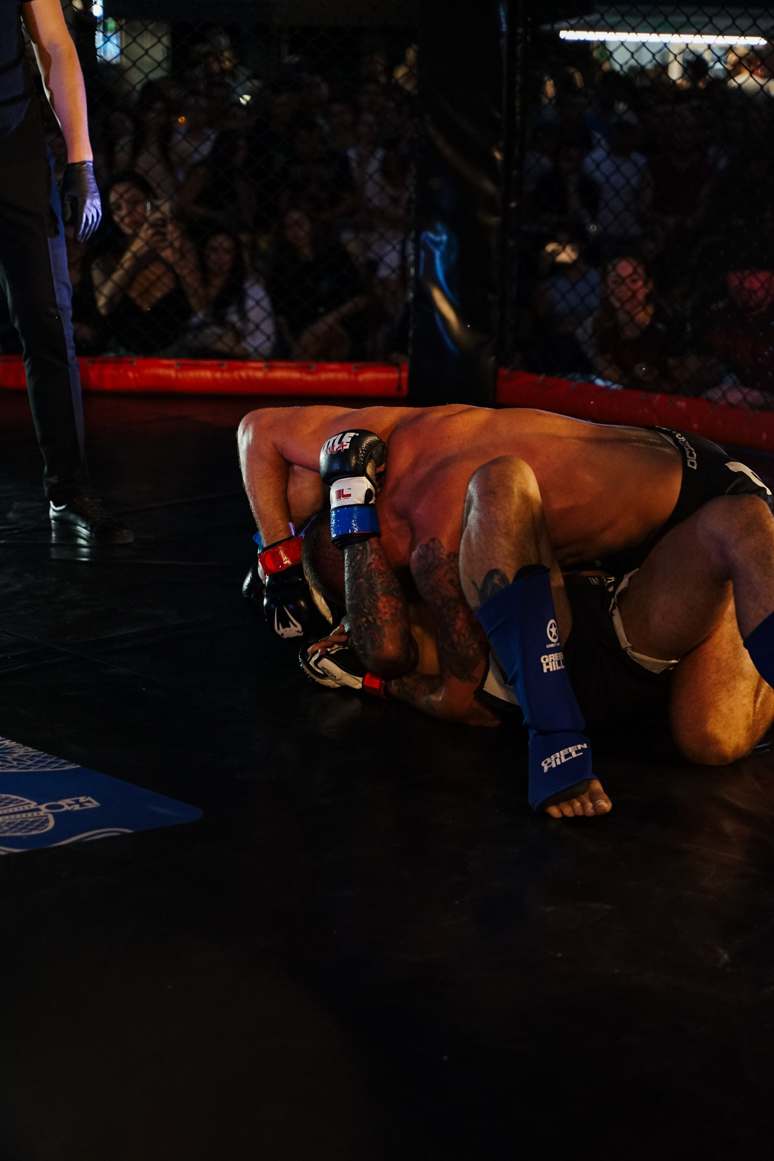 Вечер боев в ЦПКиО. Фотограф Надежда Погребняк | Рязань | Москва