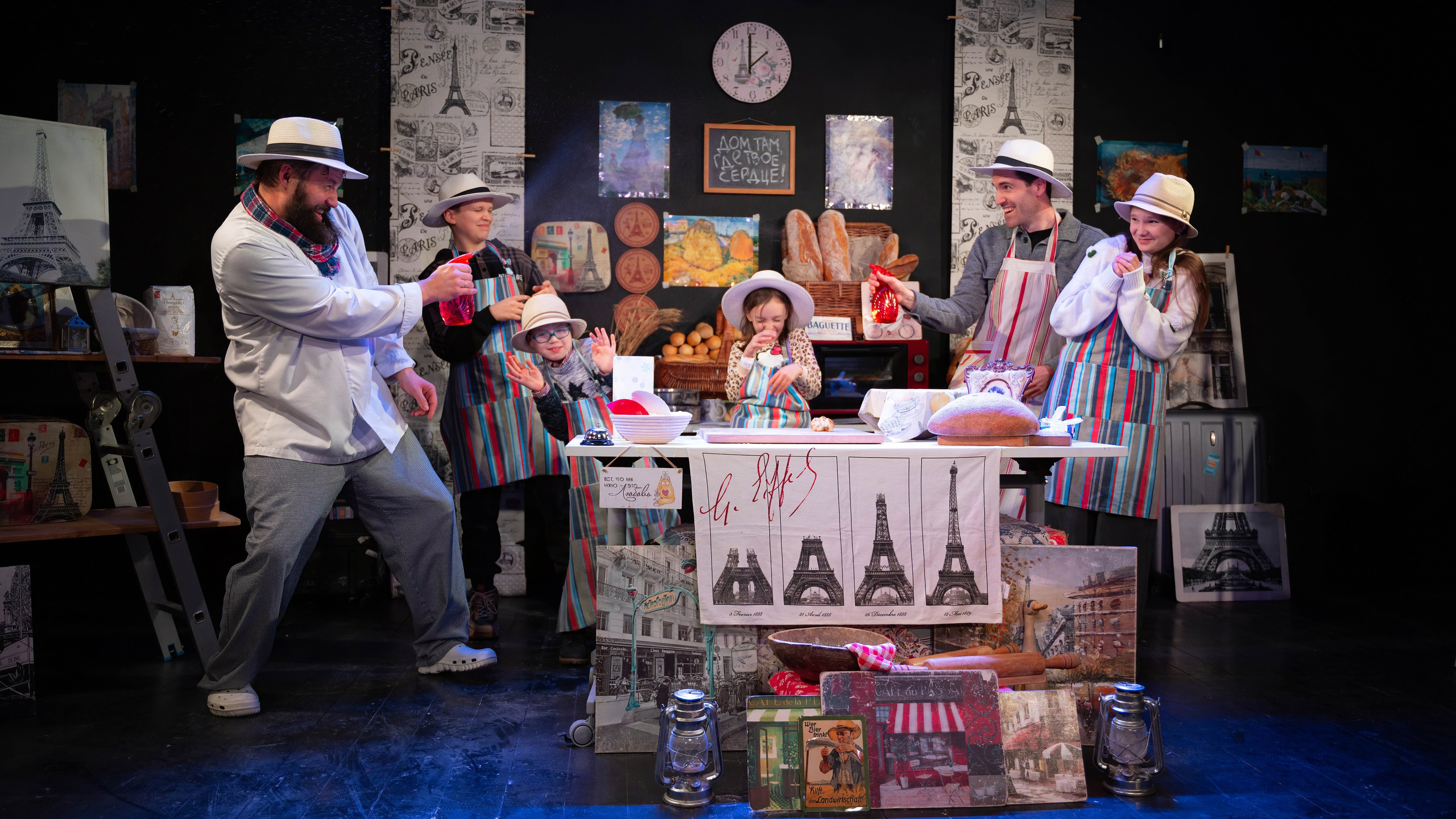 Спектакль "Семейная пекарня". Театральный фотограф Михаил Макаричев-Энгельс