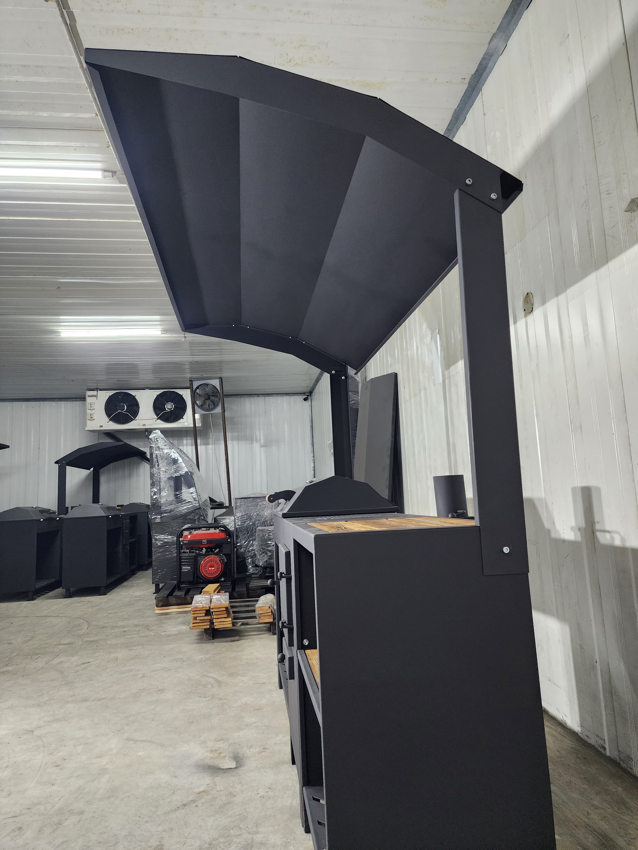 Джета с крышей. Купить / заказать мангал для дома в Краснодаре от производителя «Мангал Мастер»