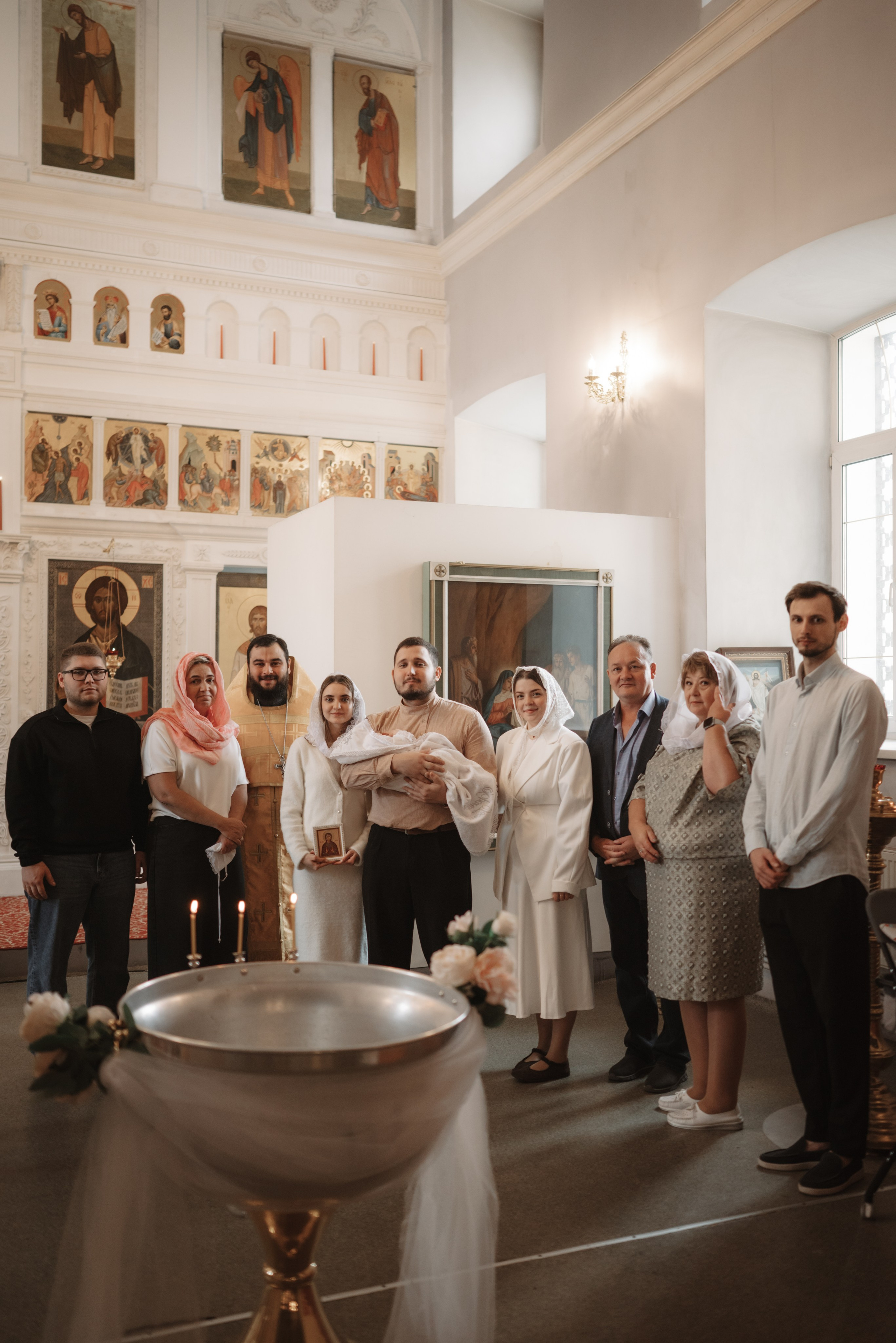 Таинство Крещения Киры. Фотограф в Москве и МО Бреусова Татьяна