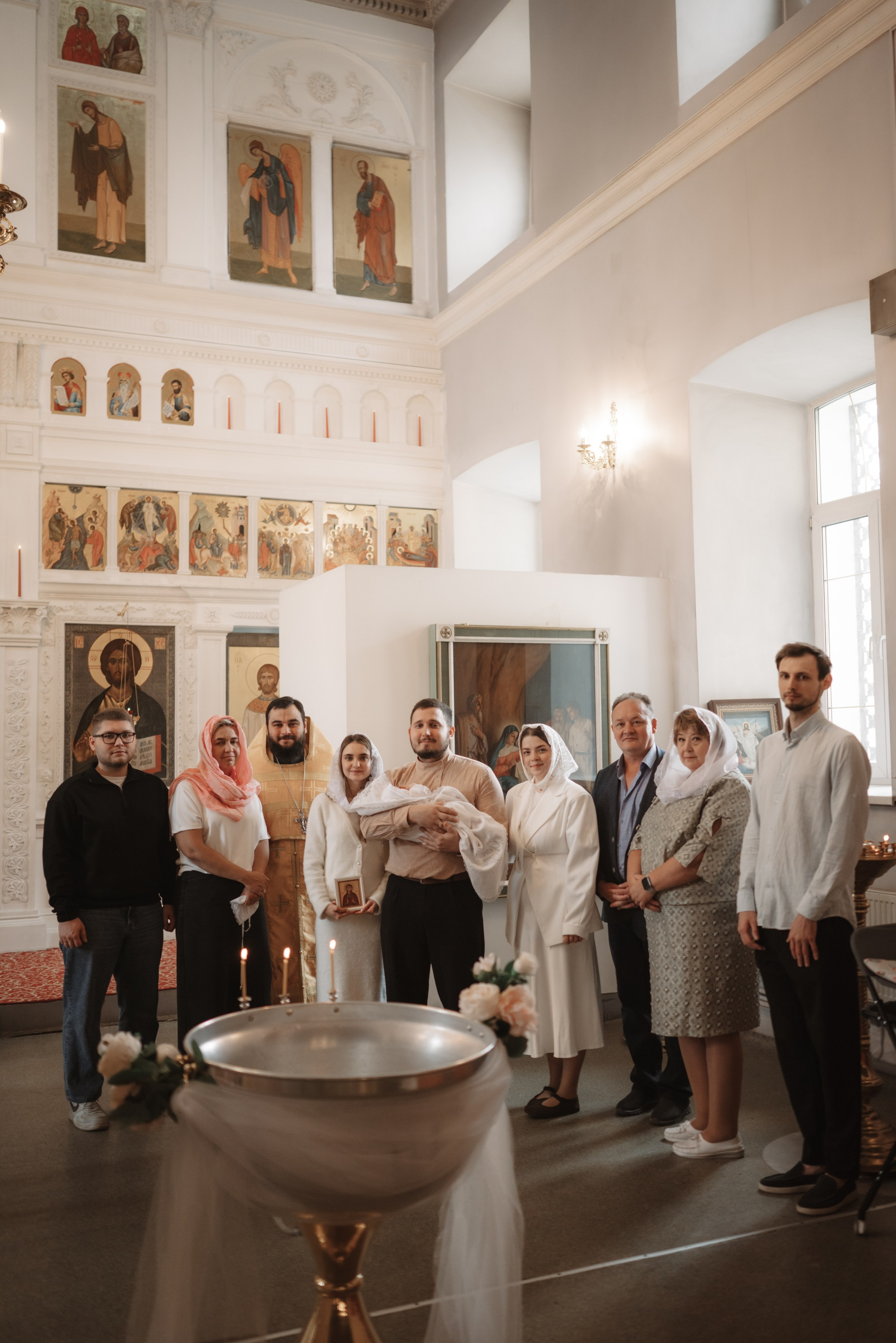 Таинство Крещения Киры. Фотограф в Москве и МО Бреусова Татьяна